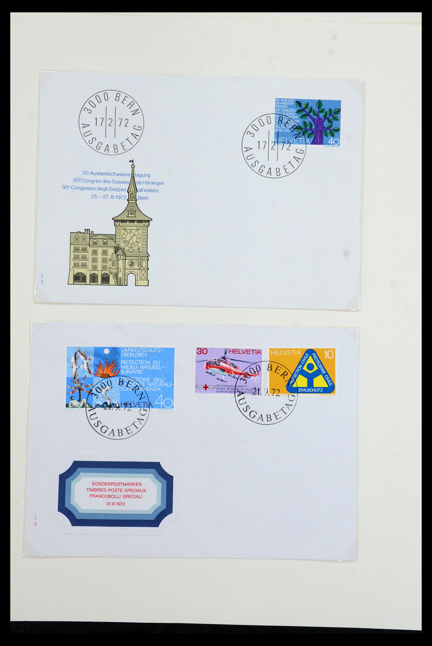 35967 052 - Stamp collection 35967 Switzerland 1960-2012.