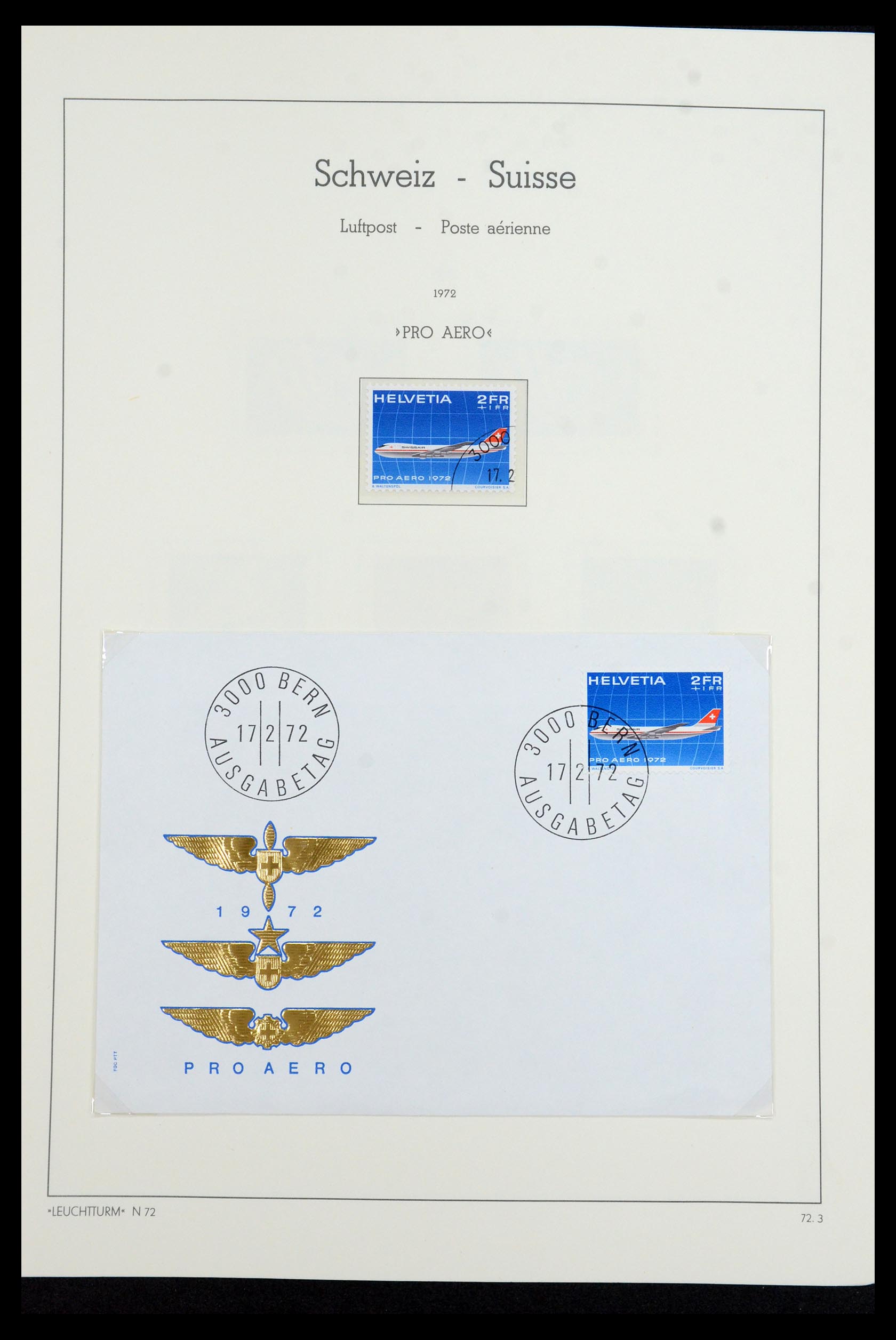 35967 054 - Stamp collection 35967 Switzerland 1960-2012.