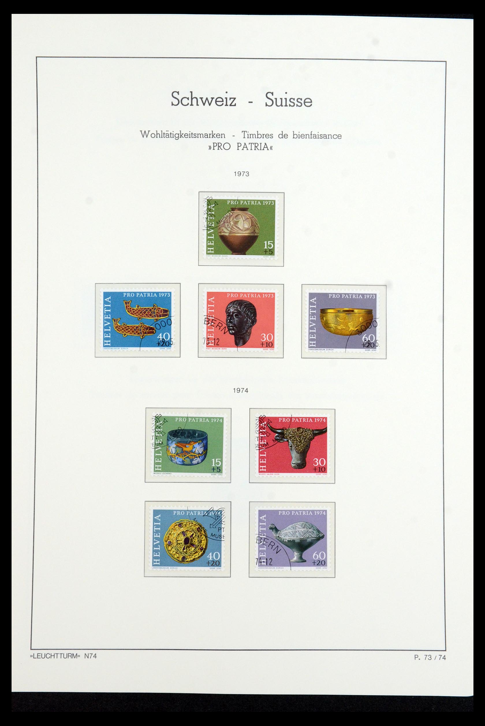 35967 057 - Postzegelverzameling 35967 Zwitserland 1960-2012.