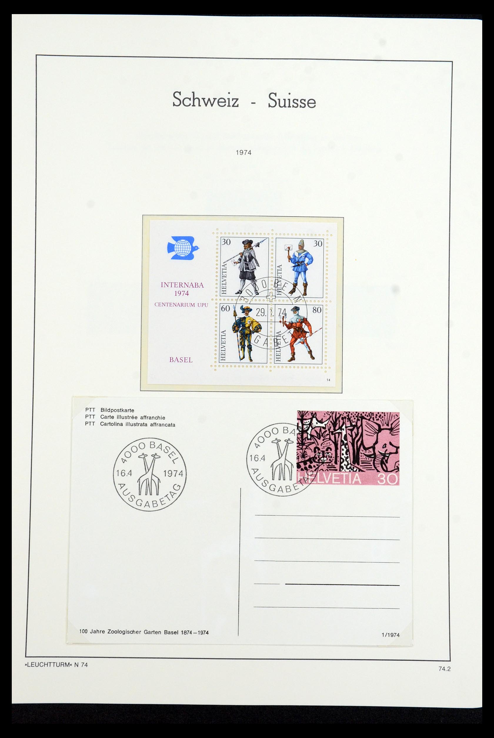 35967 060 - Stamp collection 35967 Switzerland 1960-2012.