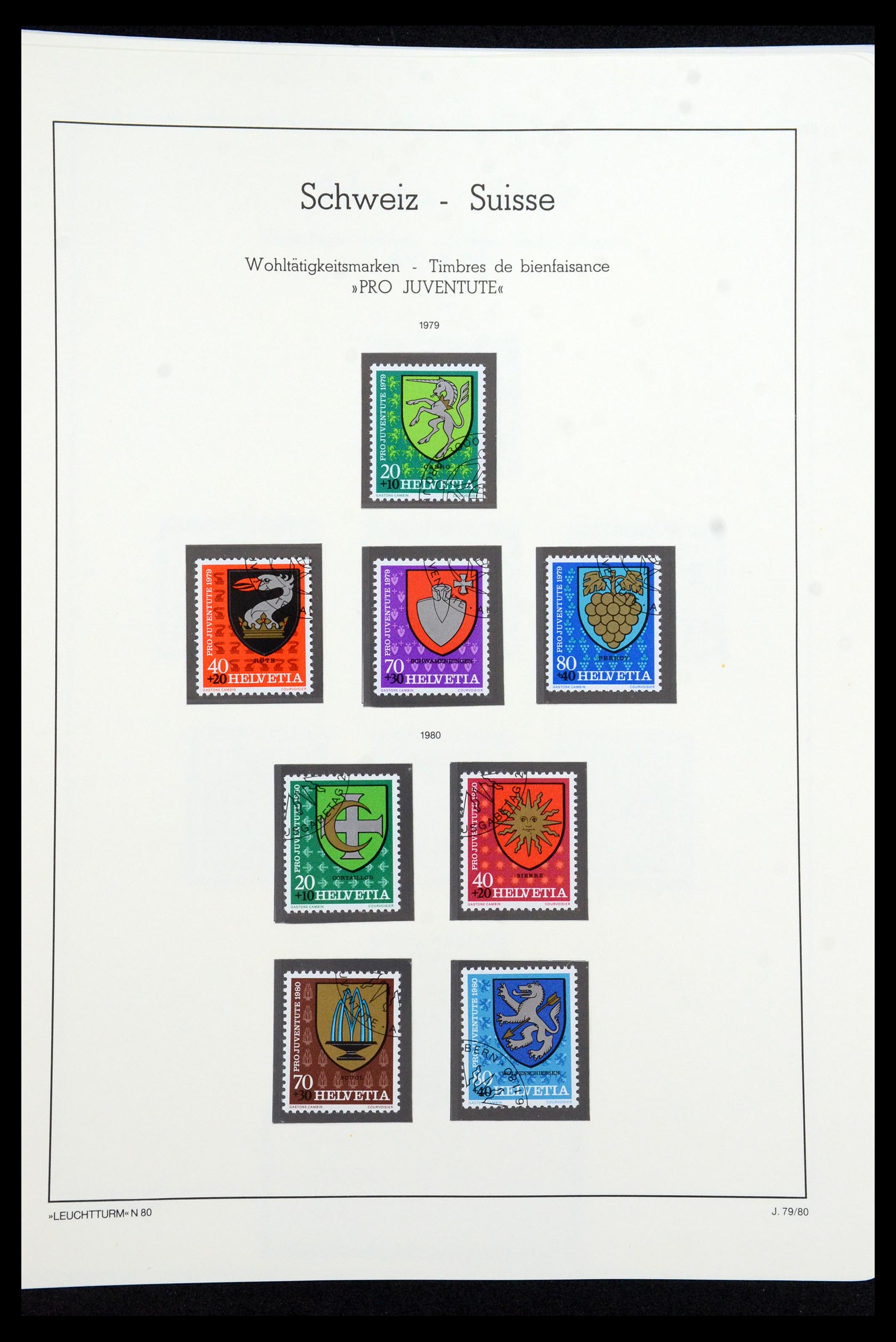 35967 084 - Postzegelverzameling 35967 Zwitserland 1960-2012.