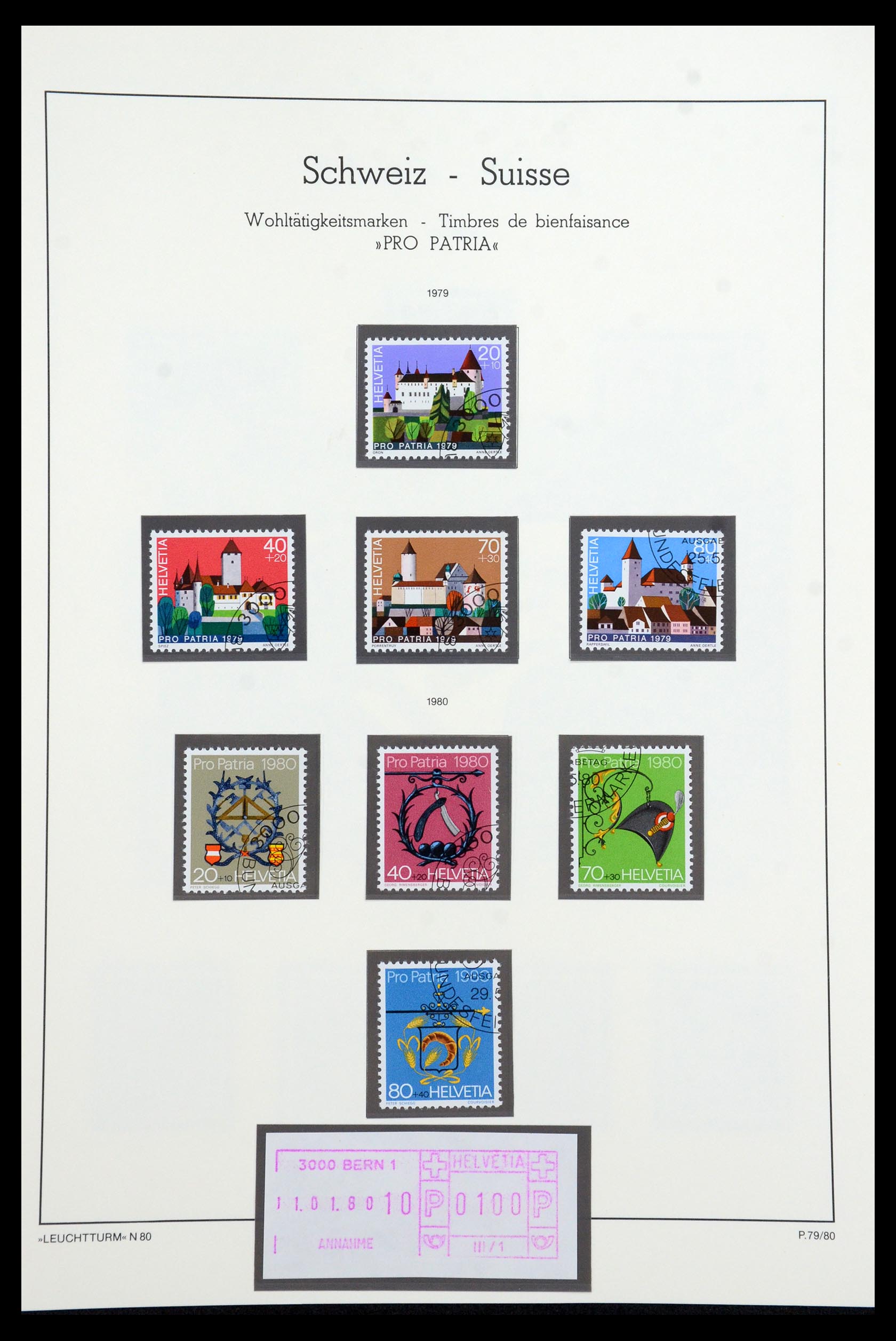 35967 085 - Postzegelverzameling 35967 Zwitserland 1960-2012.
