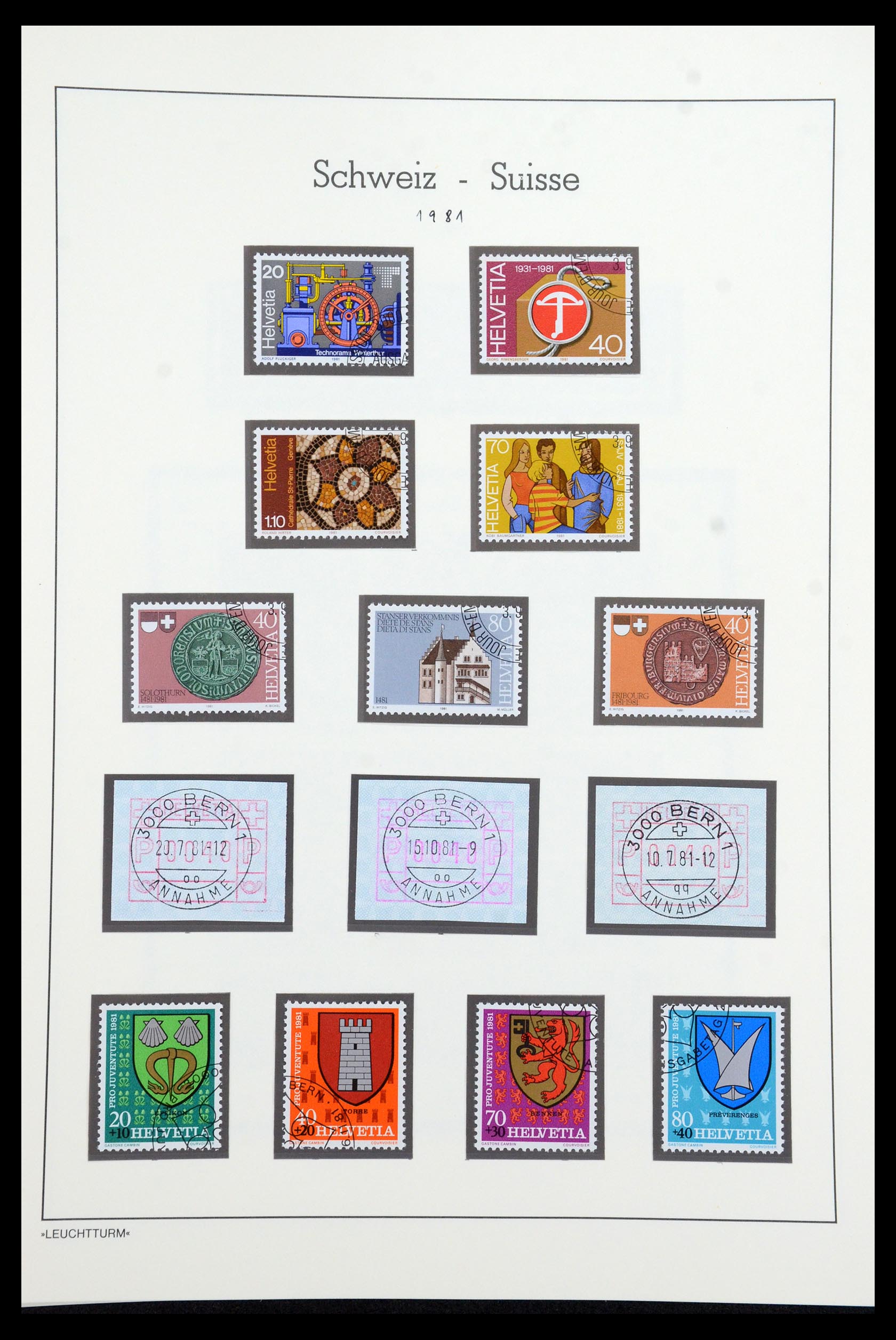 35967 089 - Postzegelverzameling 35967 Zwitserland 1960-2012.