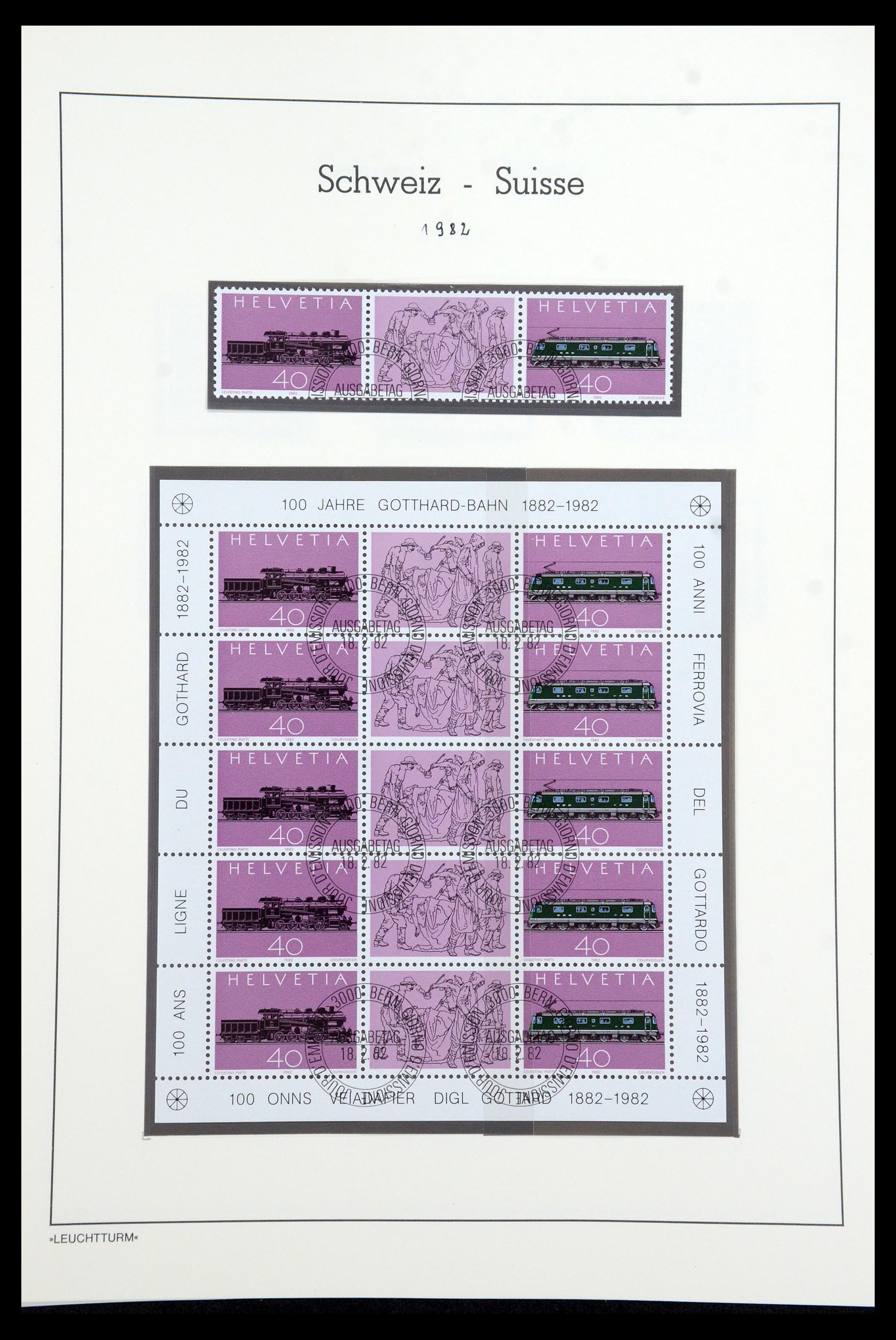 35967 090 - Postzegelverzameling 35967 Zwitserland 1960-2012.