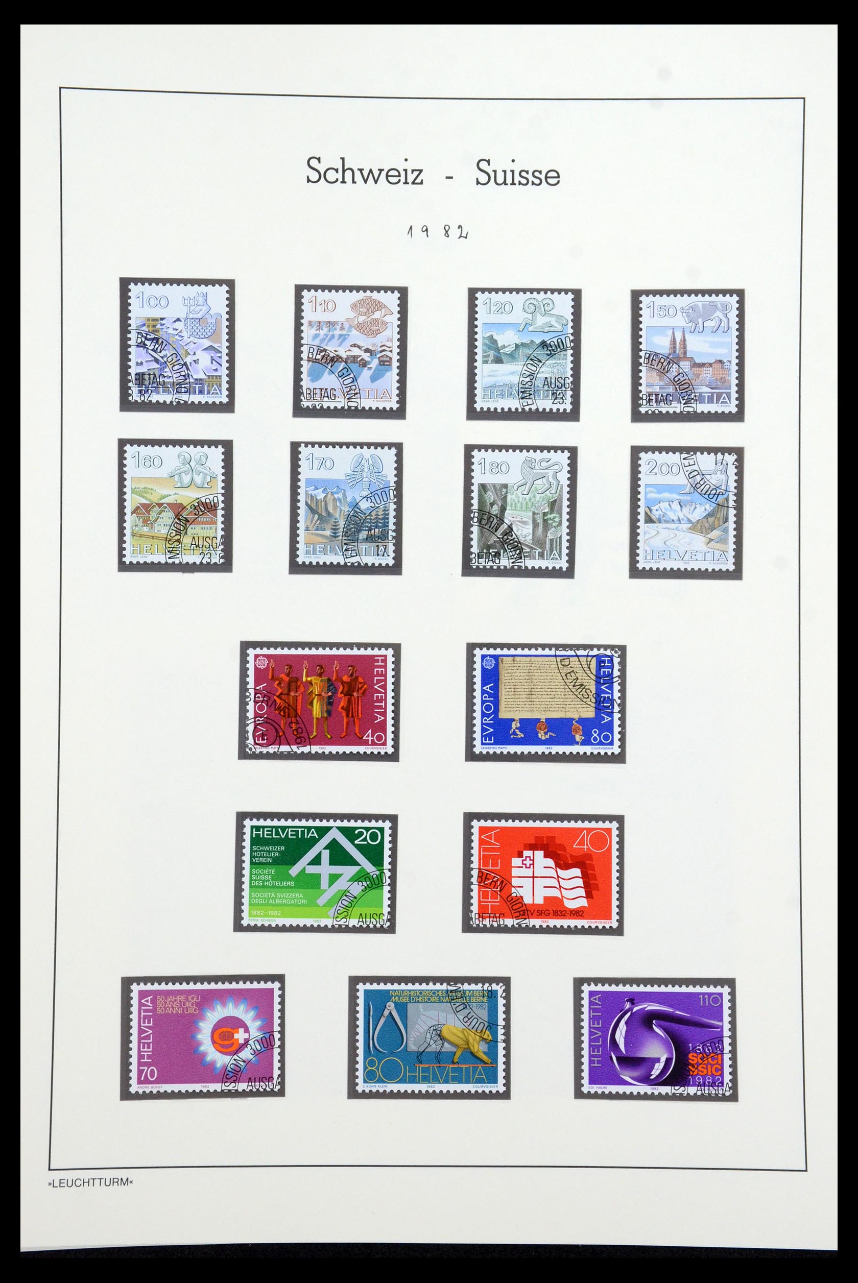 35967 092 - Postzegelverzameling 35967 Zwitserland 1960-2012.