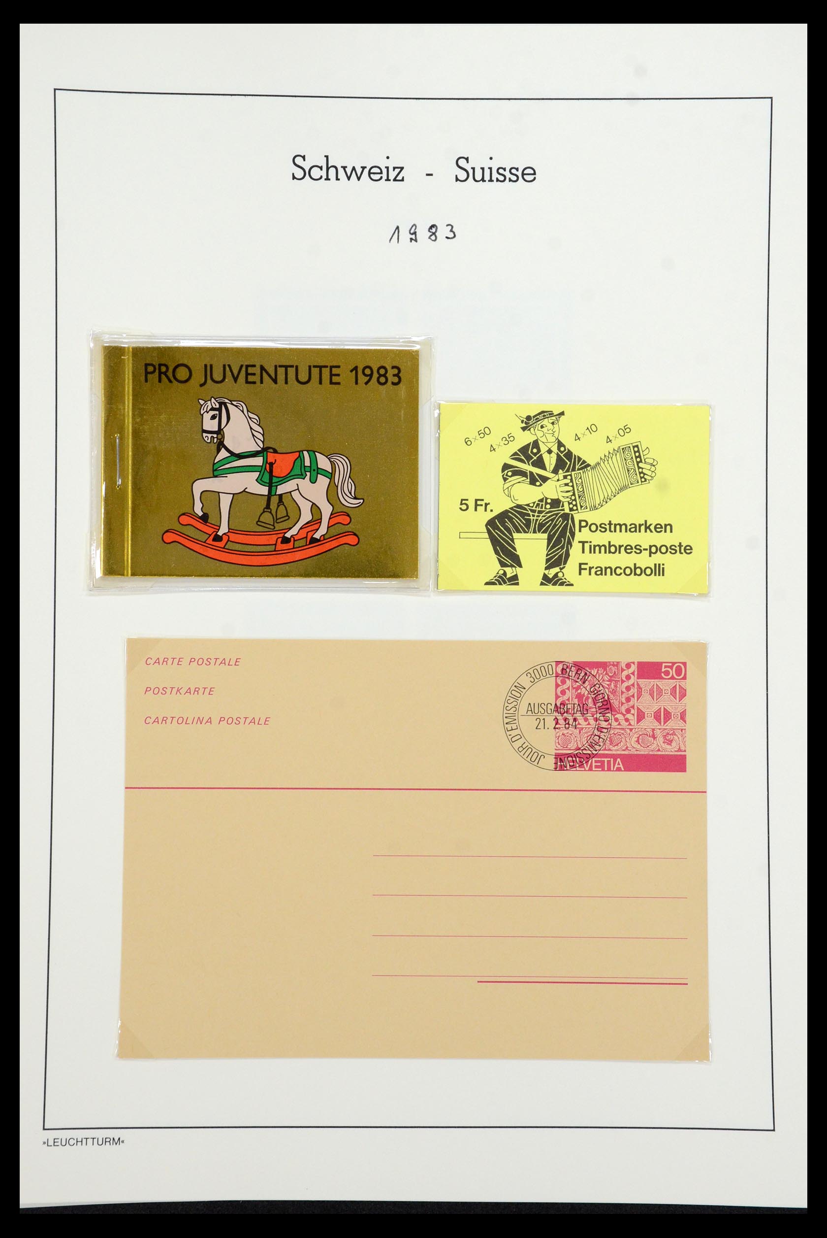 35967 093 - Postzegelverzameling 35967 Zwitserland 1960-2012.