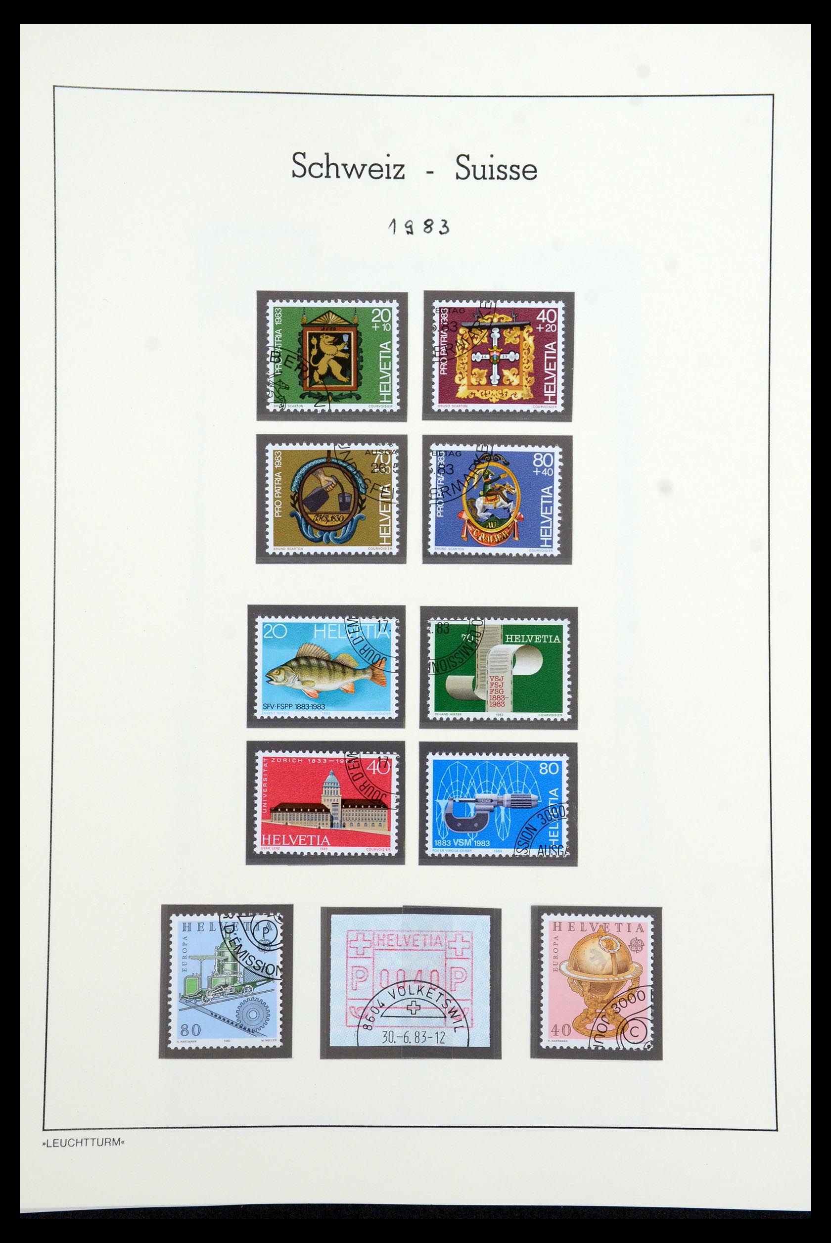 35967 094 - Postzegelverzameling 35967 Zwitserland 1960-2012.