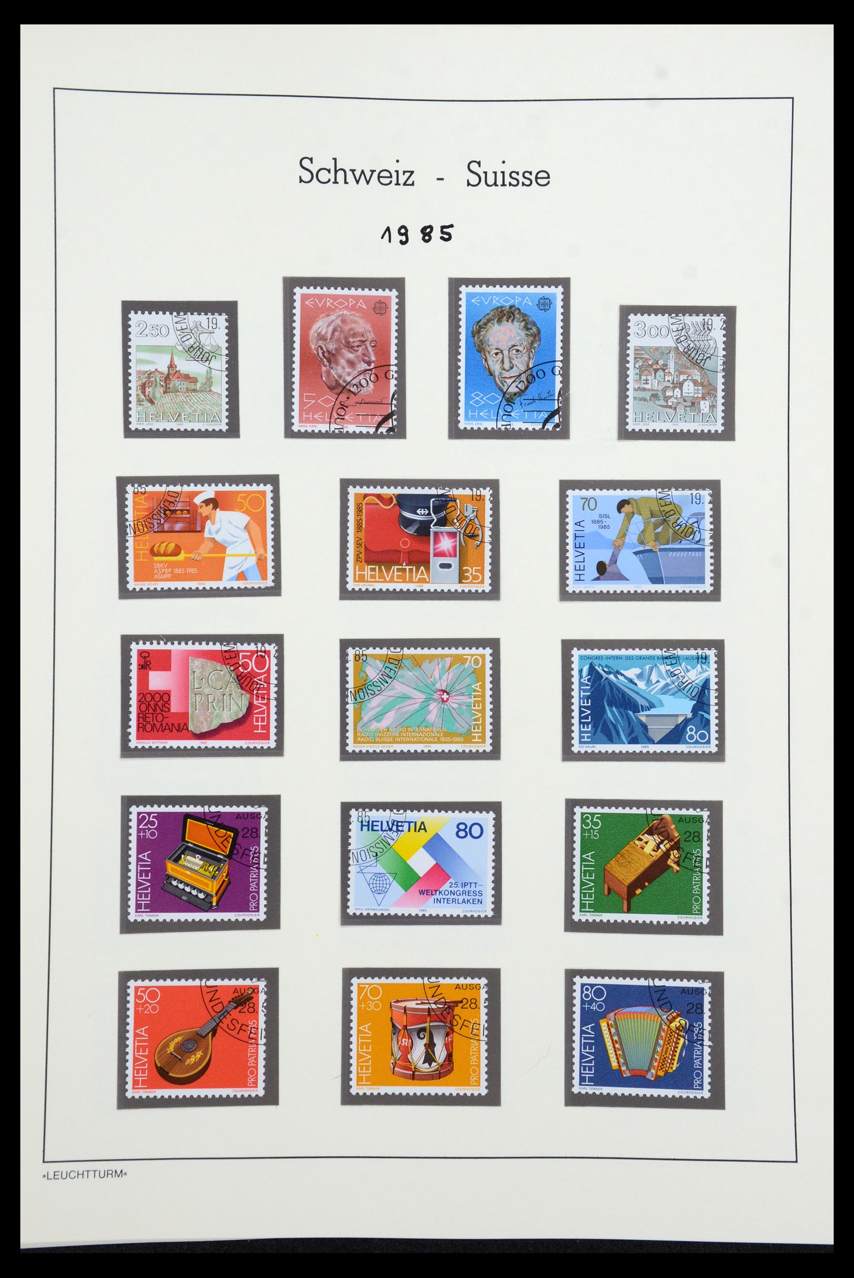 35967 099 - Postzegelverzameling 35967 Zwitserland 1960-2012.