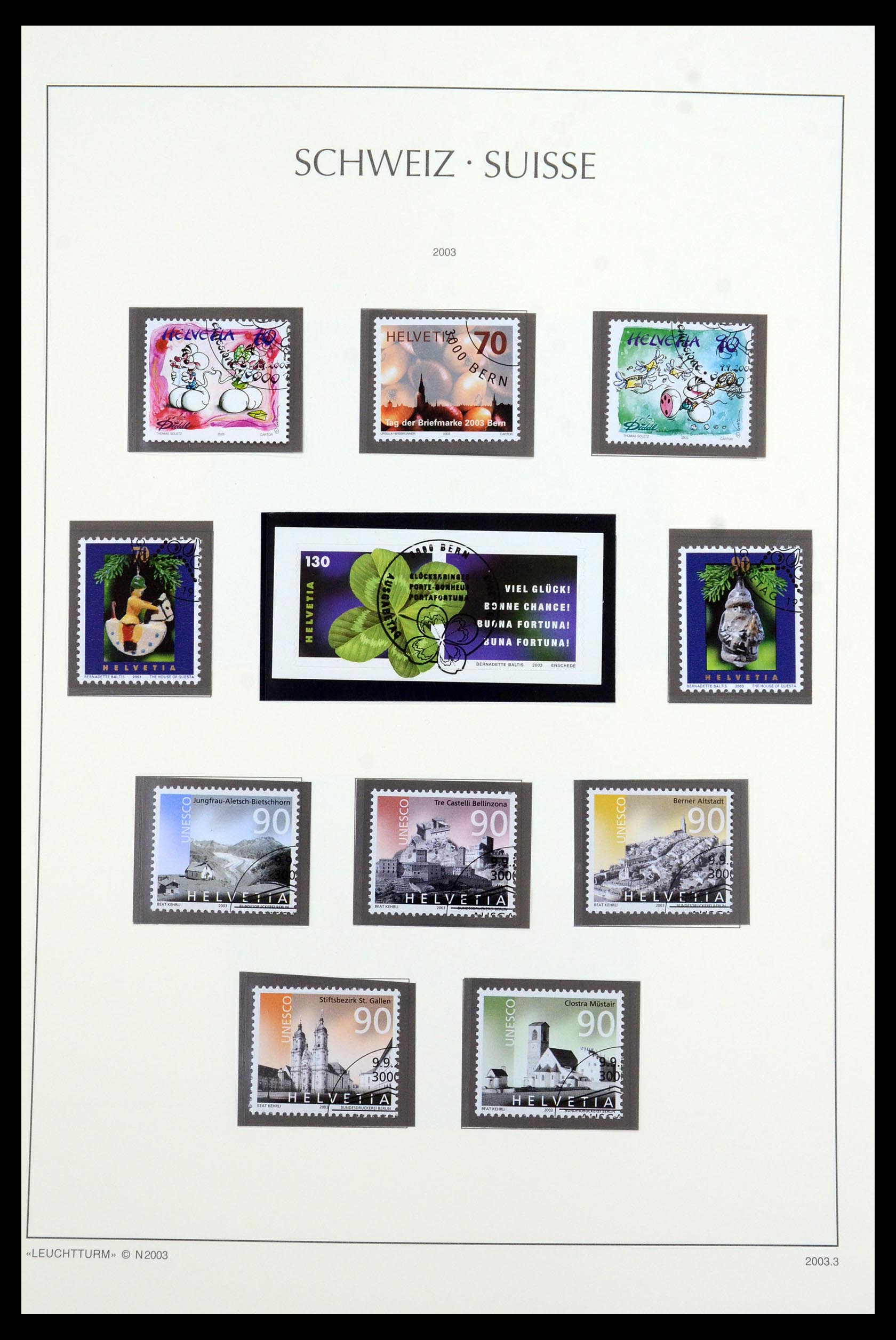 35967 166 - Postzegelverzameling 35967 Zwitserland 1960-2012.