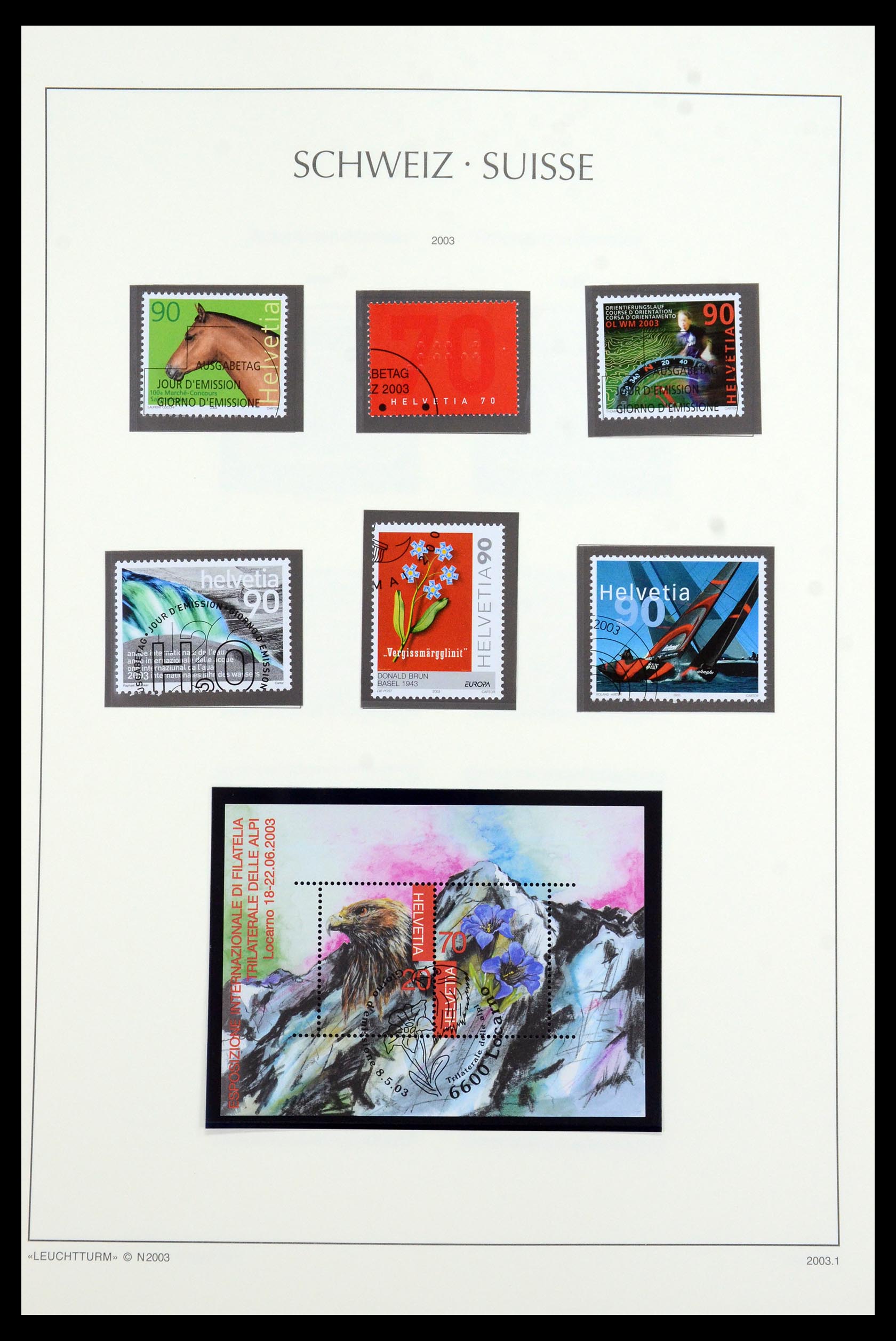 35967 168 - Postzegelverzameling 35967 Zwitserland 1960-2012.