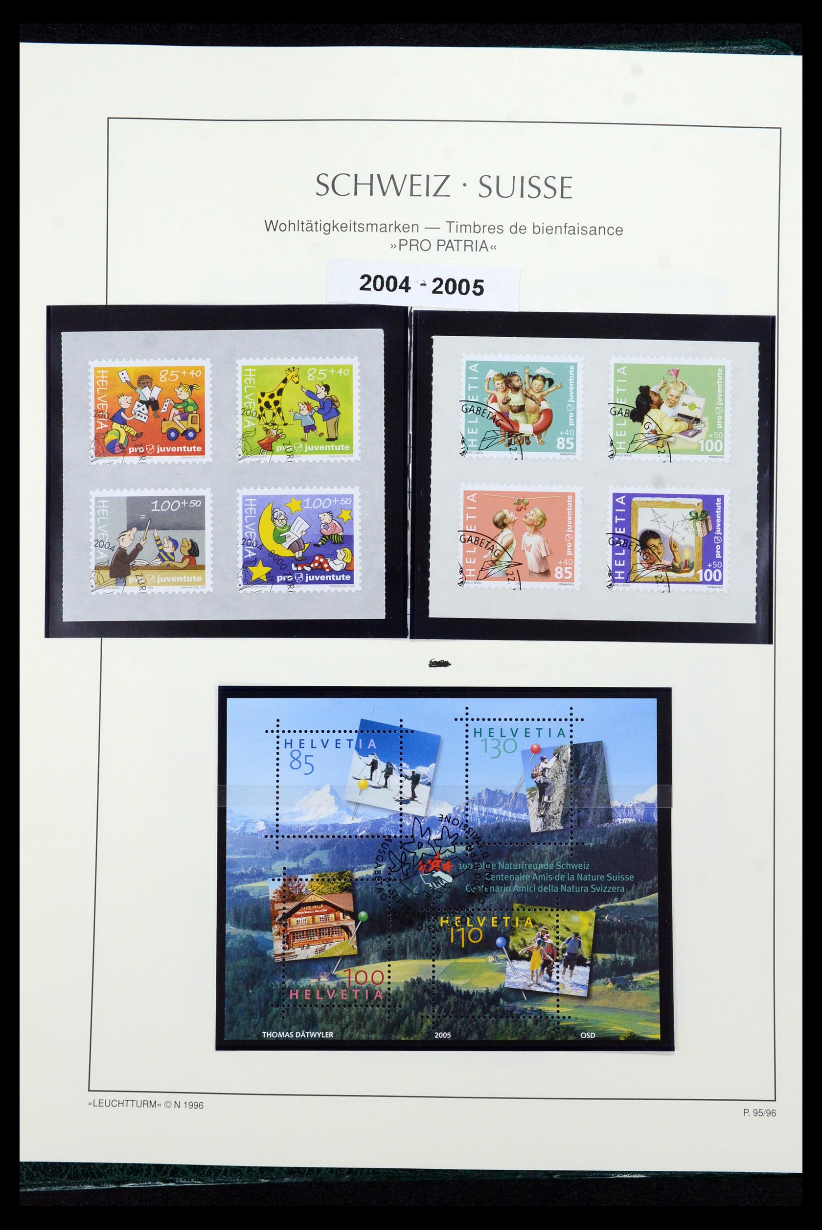35967 171 - Postzegelverzameling 35967 Zwitserland 1960-2012.