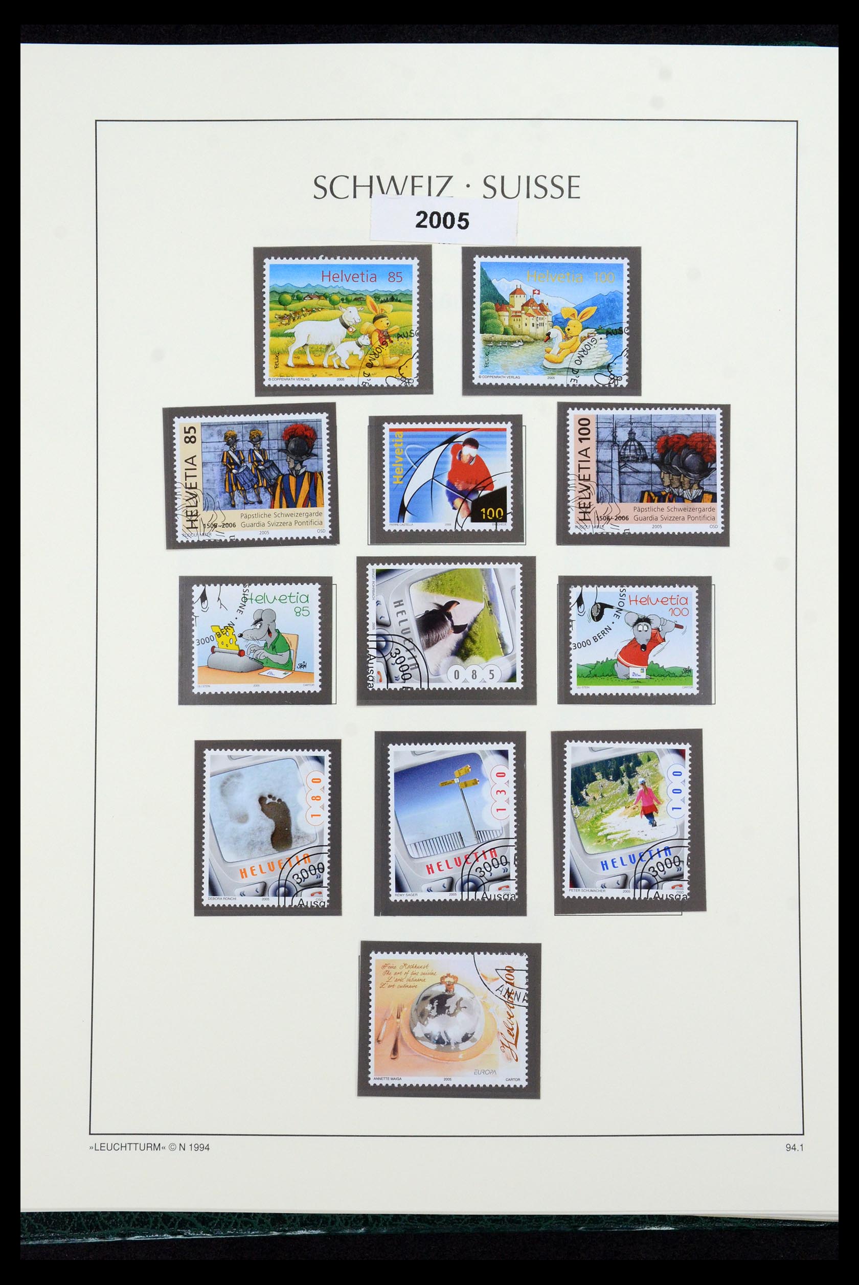 35967 173 - Postzegelverzameling 35967 Zwitserland 1960-2012.