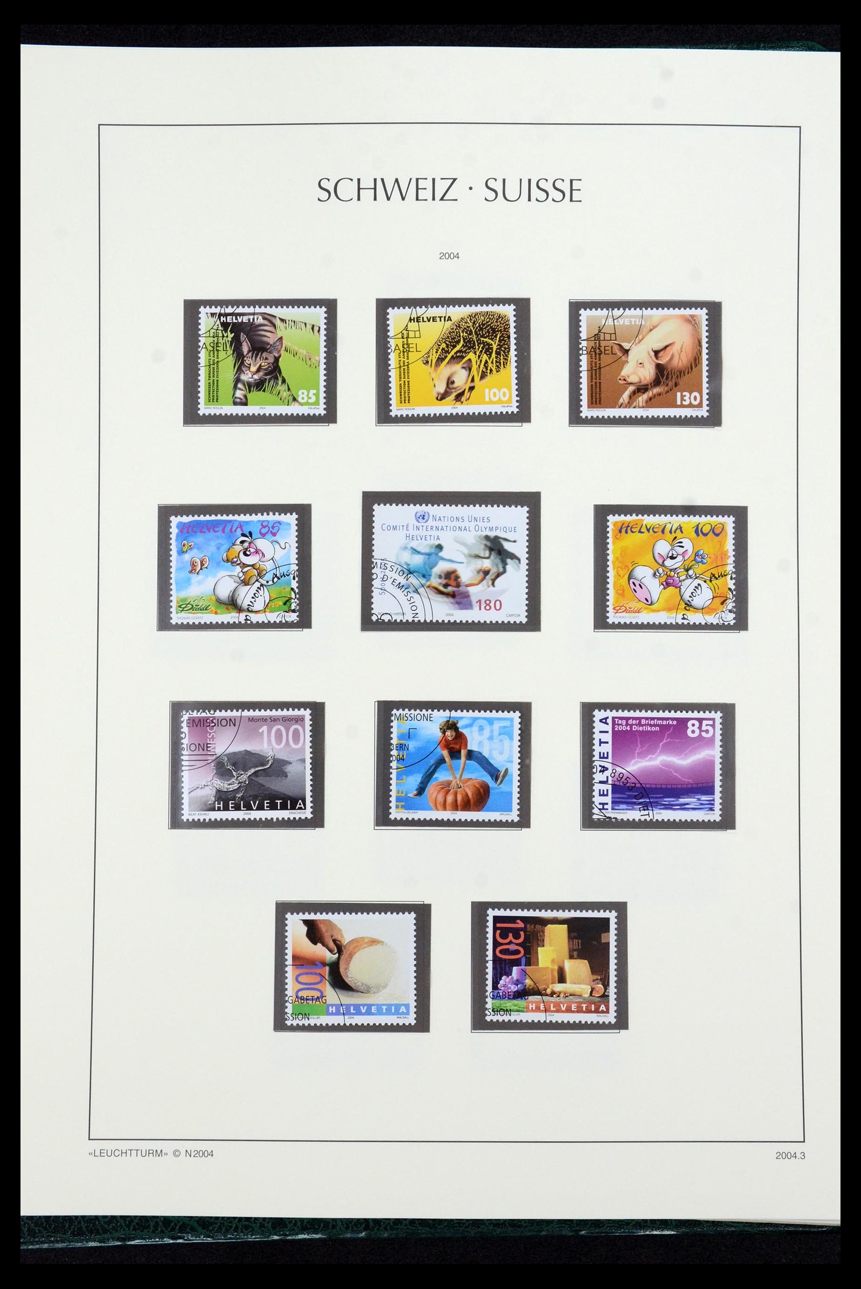 35967 176 - Postzegelverzameling 35967 Zwitserland 1960-2012.