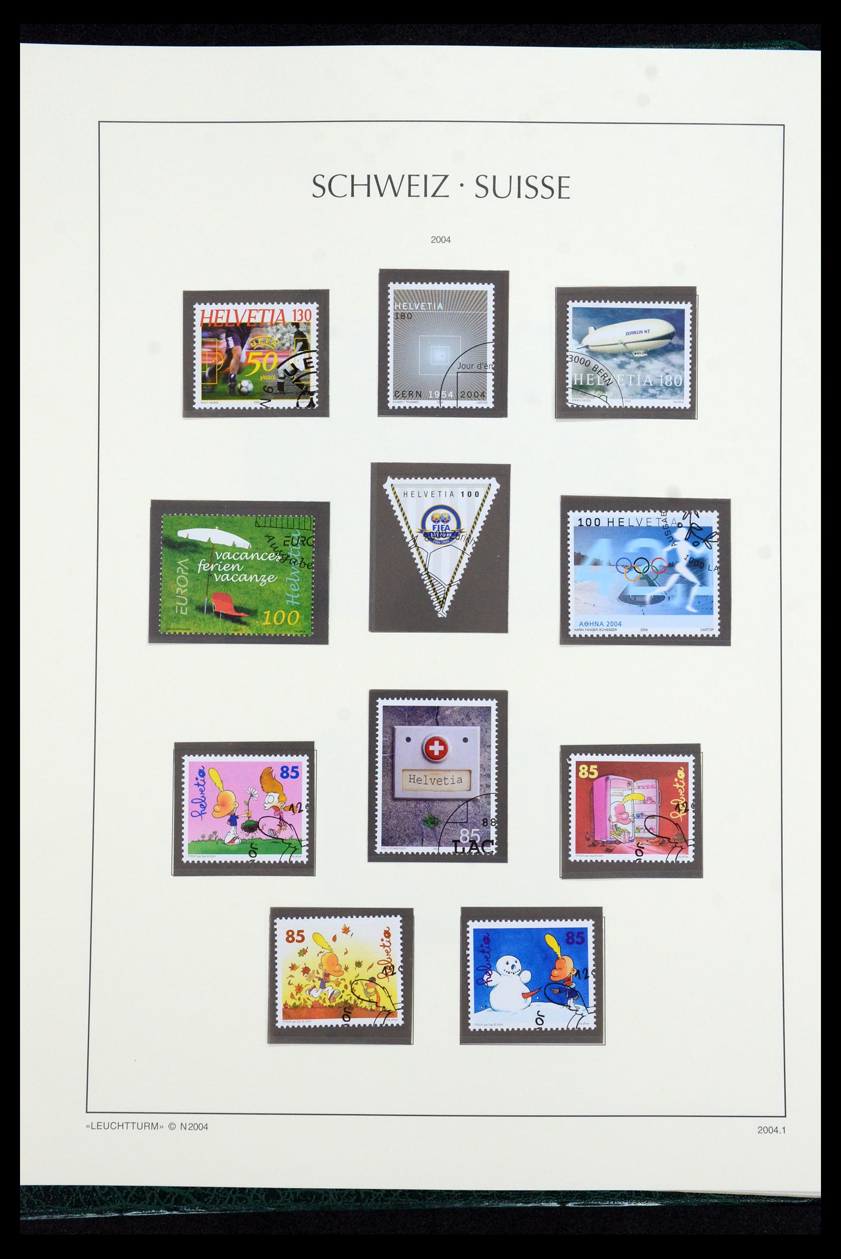 35967 177 - Postzegelverzameling 35967 Zwitserland 1960-2012.