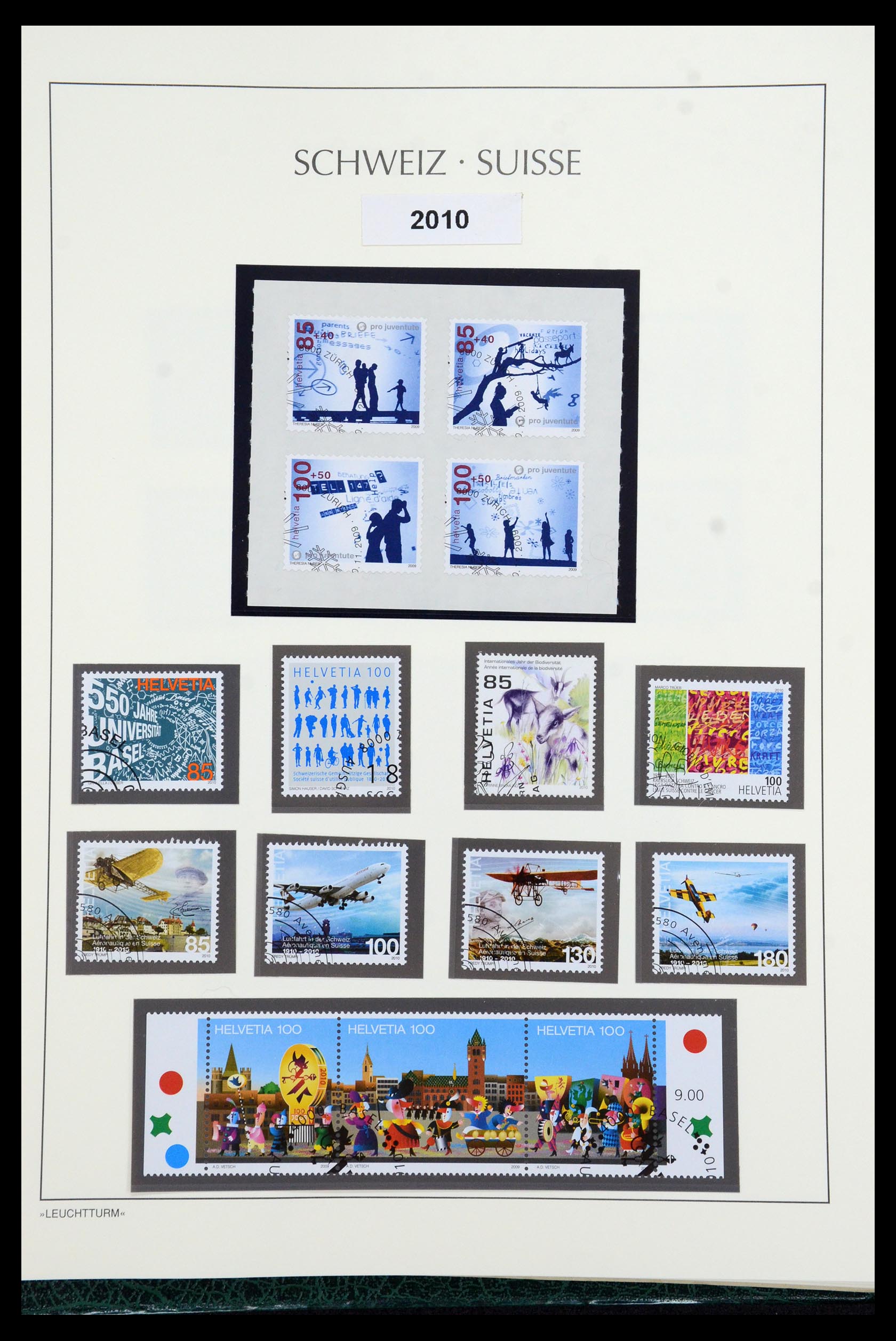 35967 202 - Postzegelverzameling 35967 Zwitserland 1960-2012.