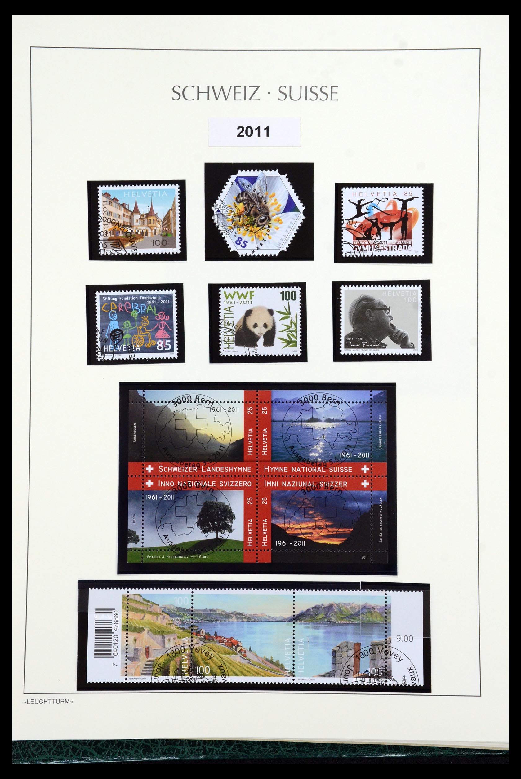 35967 203 - Postzegelverzameling 35967 Zwitserland 1960-2012.