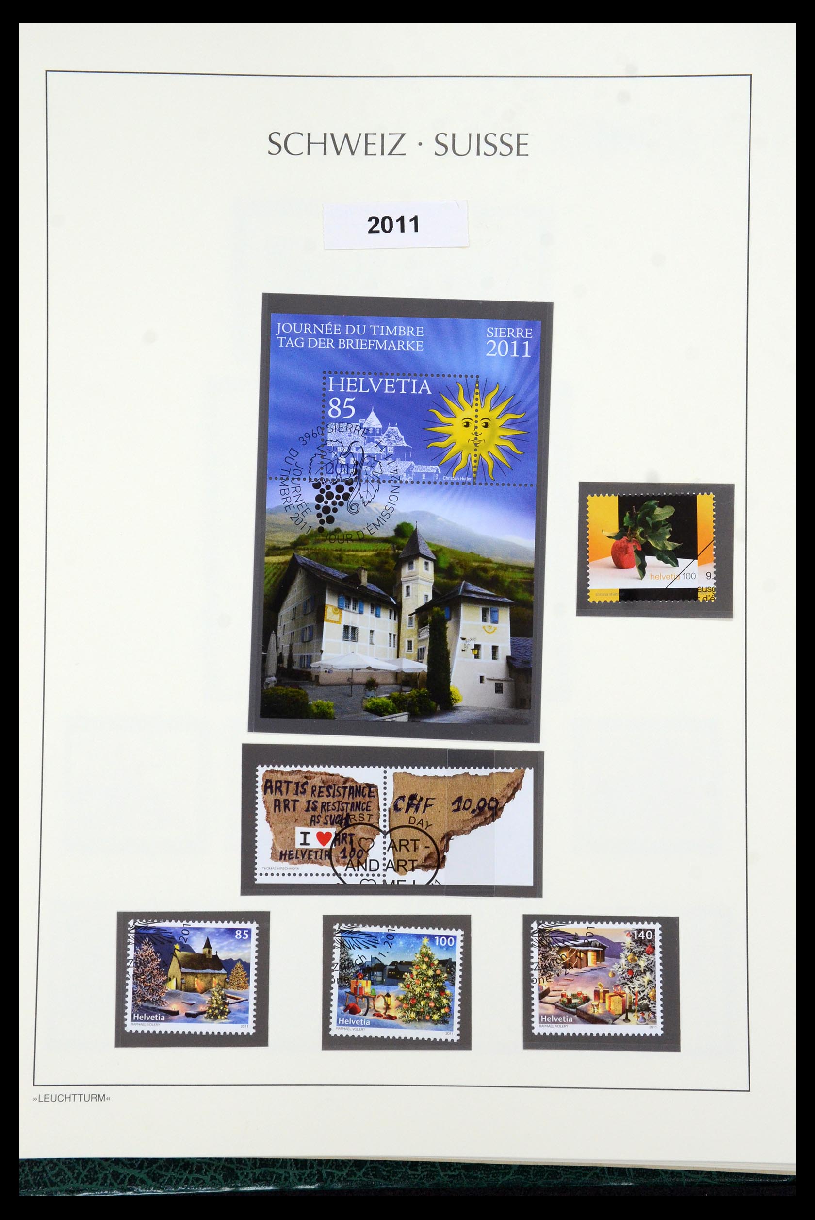 35967 205 - Stamp collection 35967 Switzerland 1960-2012.