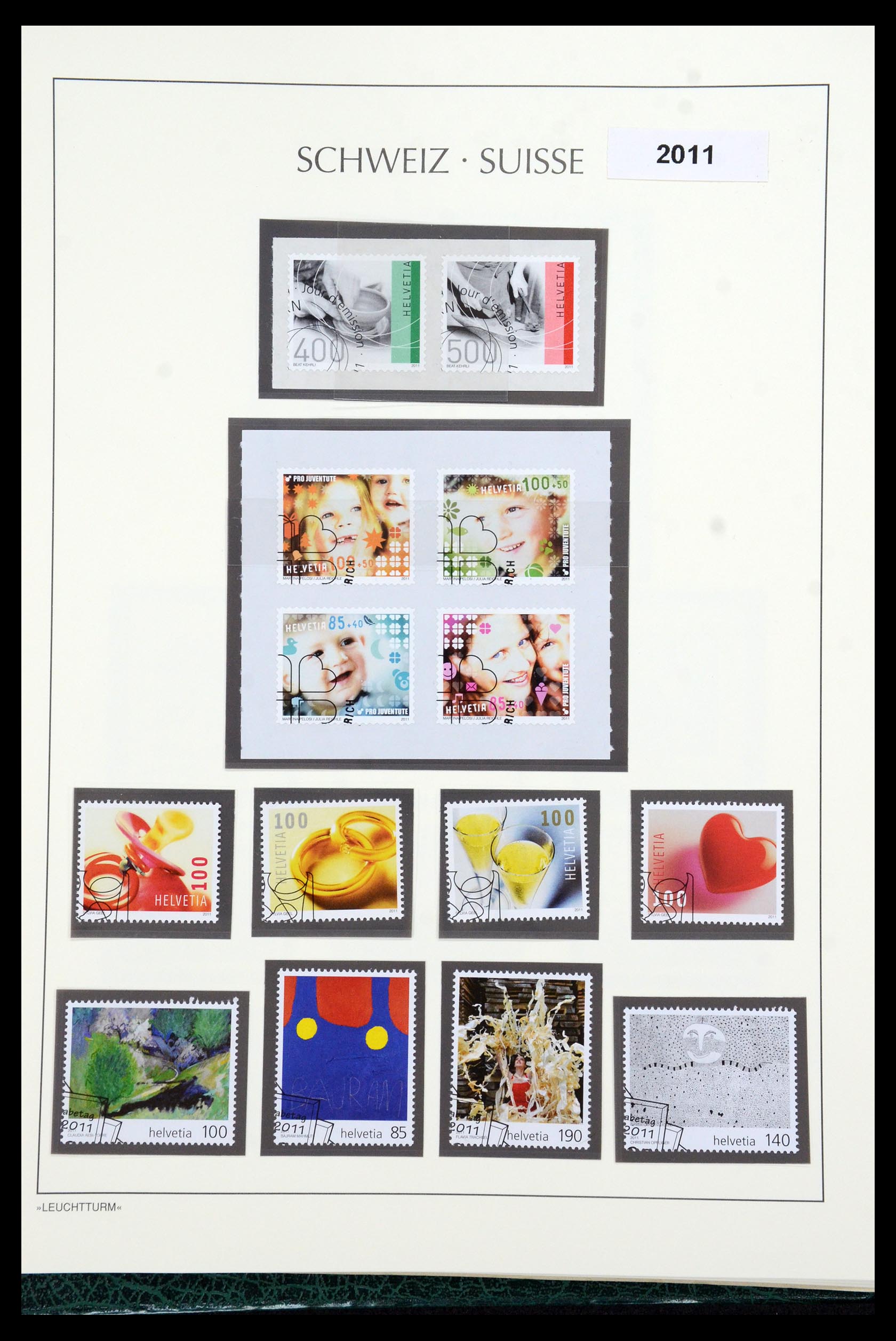 35967 206 - Postzegelverzameling 35967 Zwitserland 1960-2012.