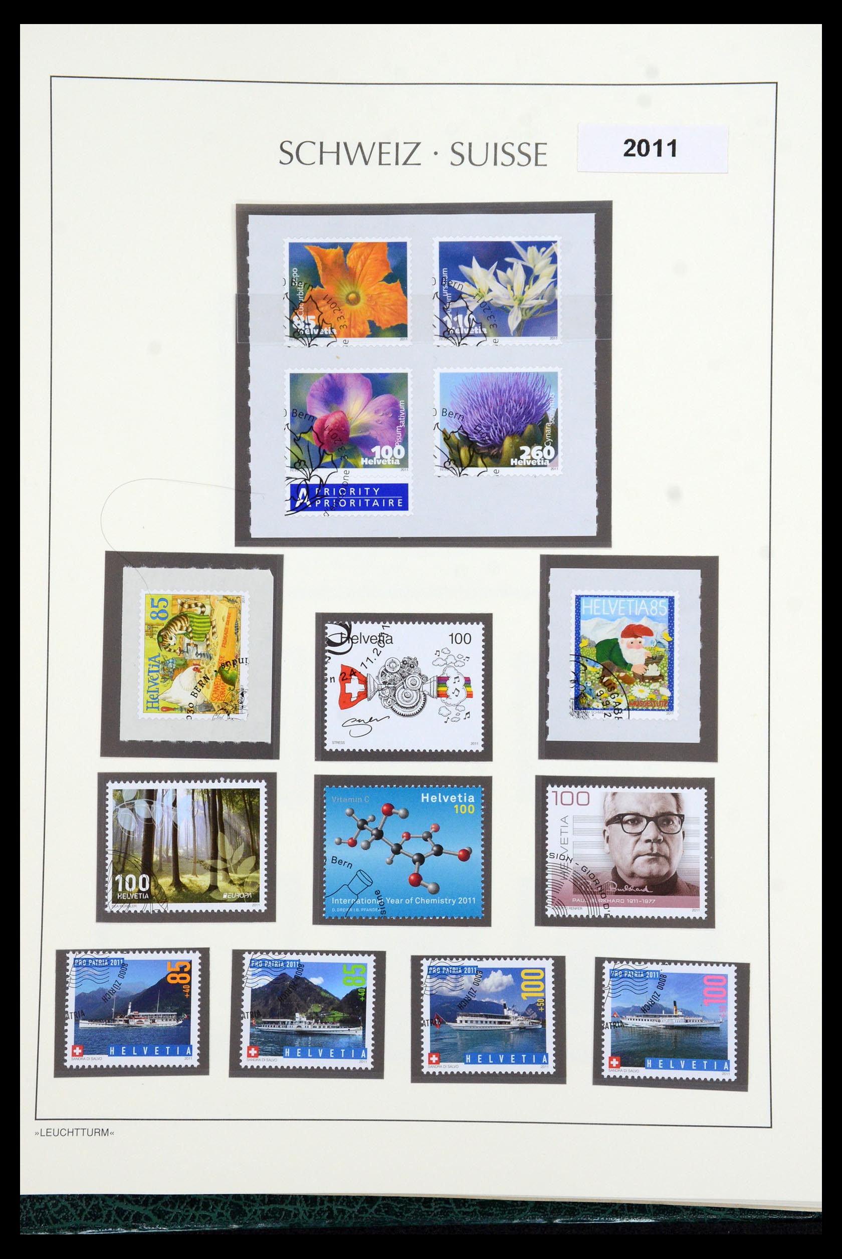 35967 207 - Postzegelverzameling 35967 Zwitserland 1960-2012.