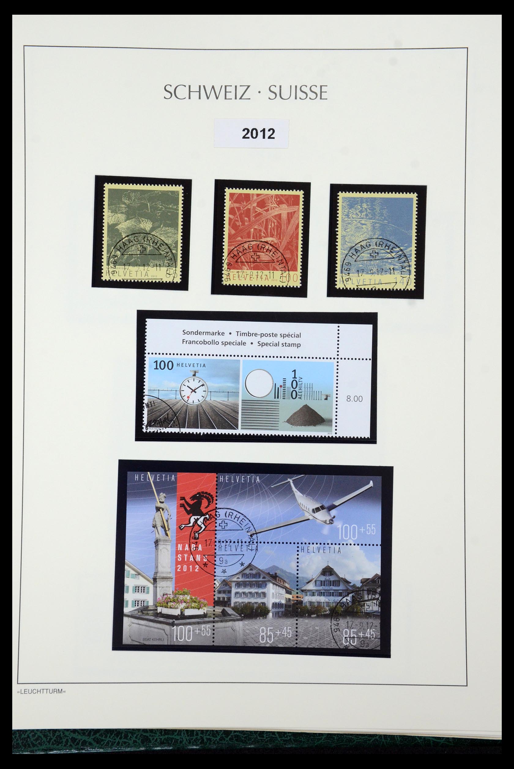 35967 210 - Postzegelverzameling 35967 Zwitserland 1960-2012.