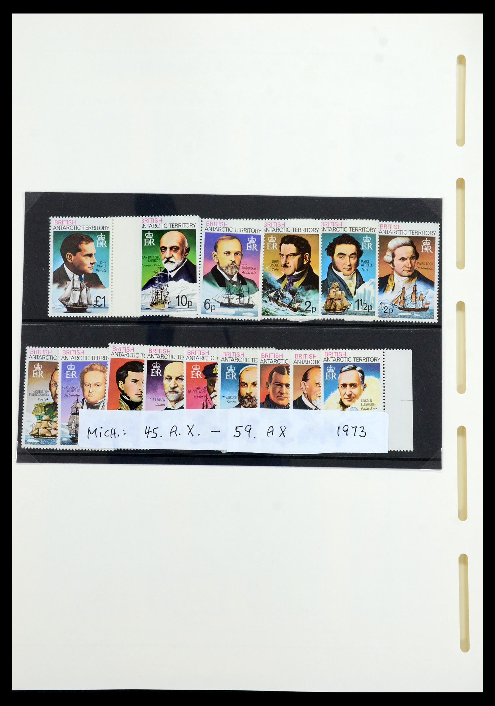 35971 006 - Postzegelverzameling 35971 Brits Antarctica 1963-2003.