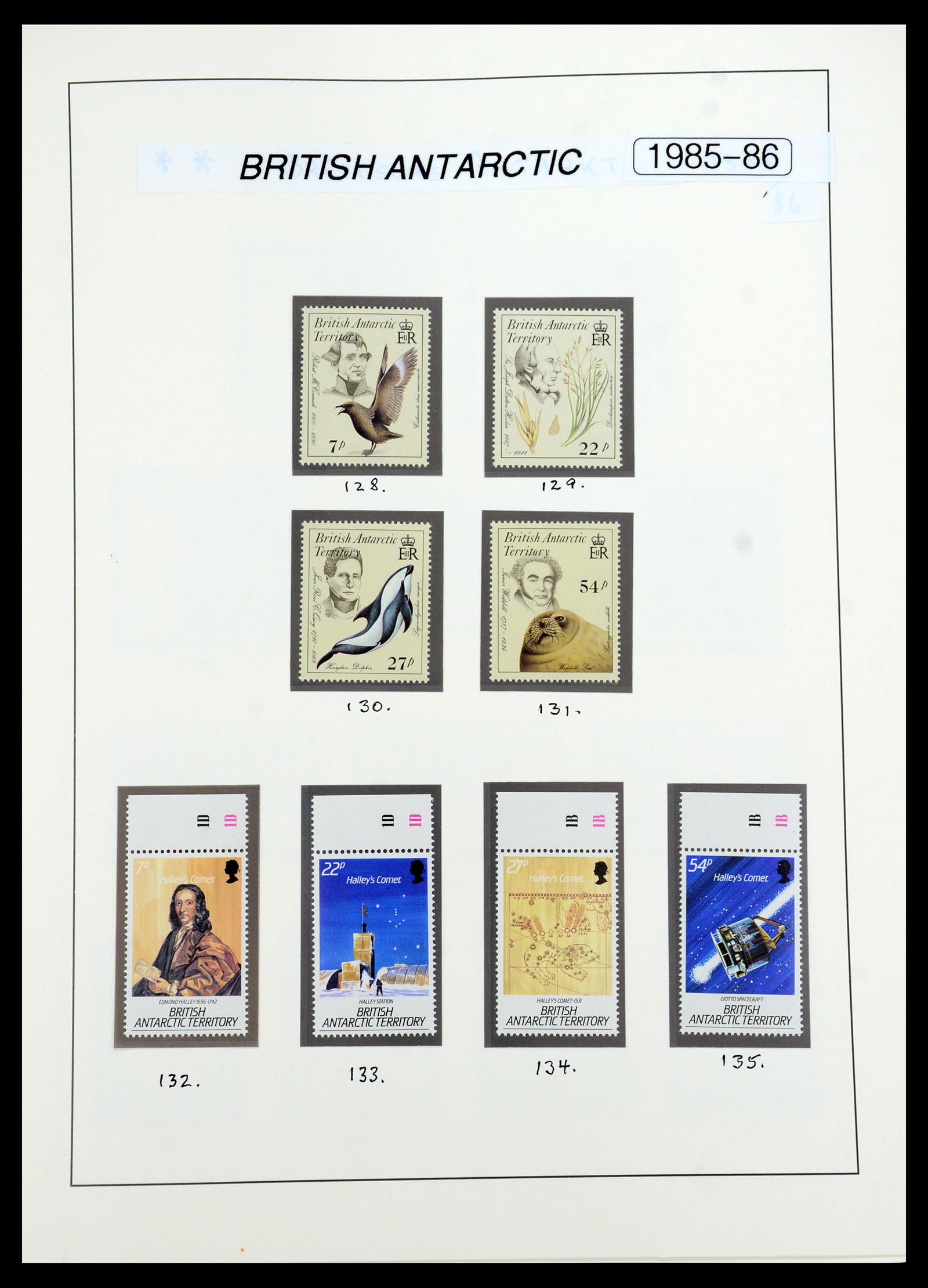 35971 015 - Postzegelverzameling 35971 Brits Antarctica 1963-2003.