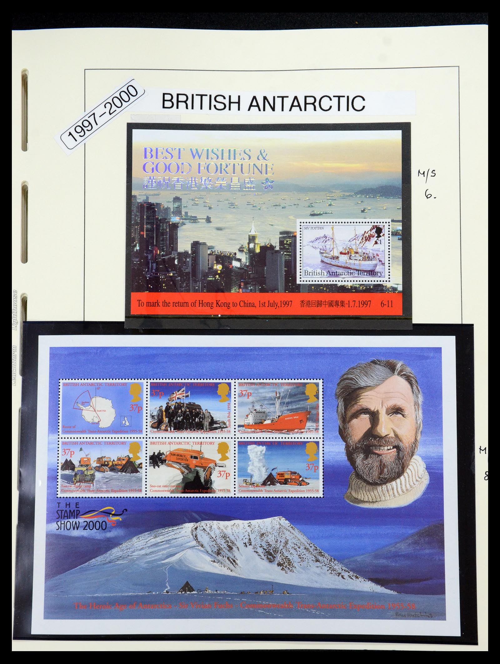 35971 029 - Postzegelverzameling 35971 Brits Antarctica 1963-2003.