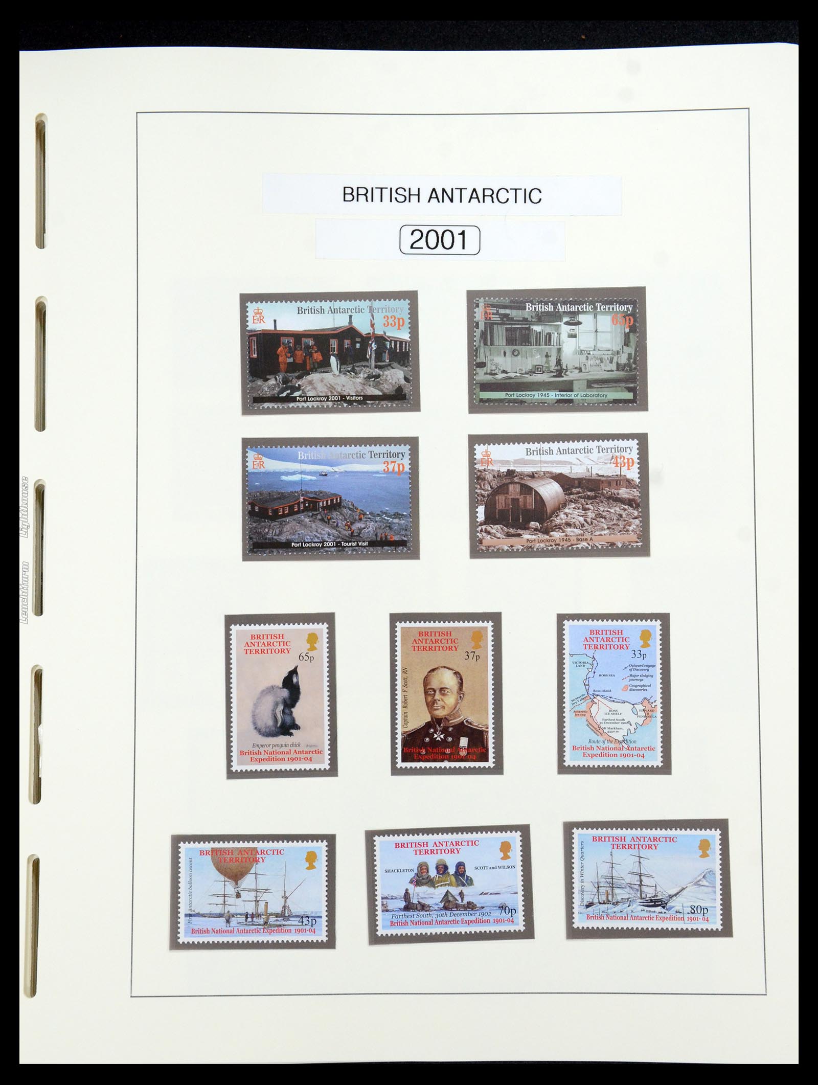 35971 030 - Postzegelverzameling 35971 Brits Antarctica 1963-2003.