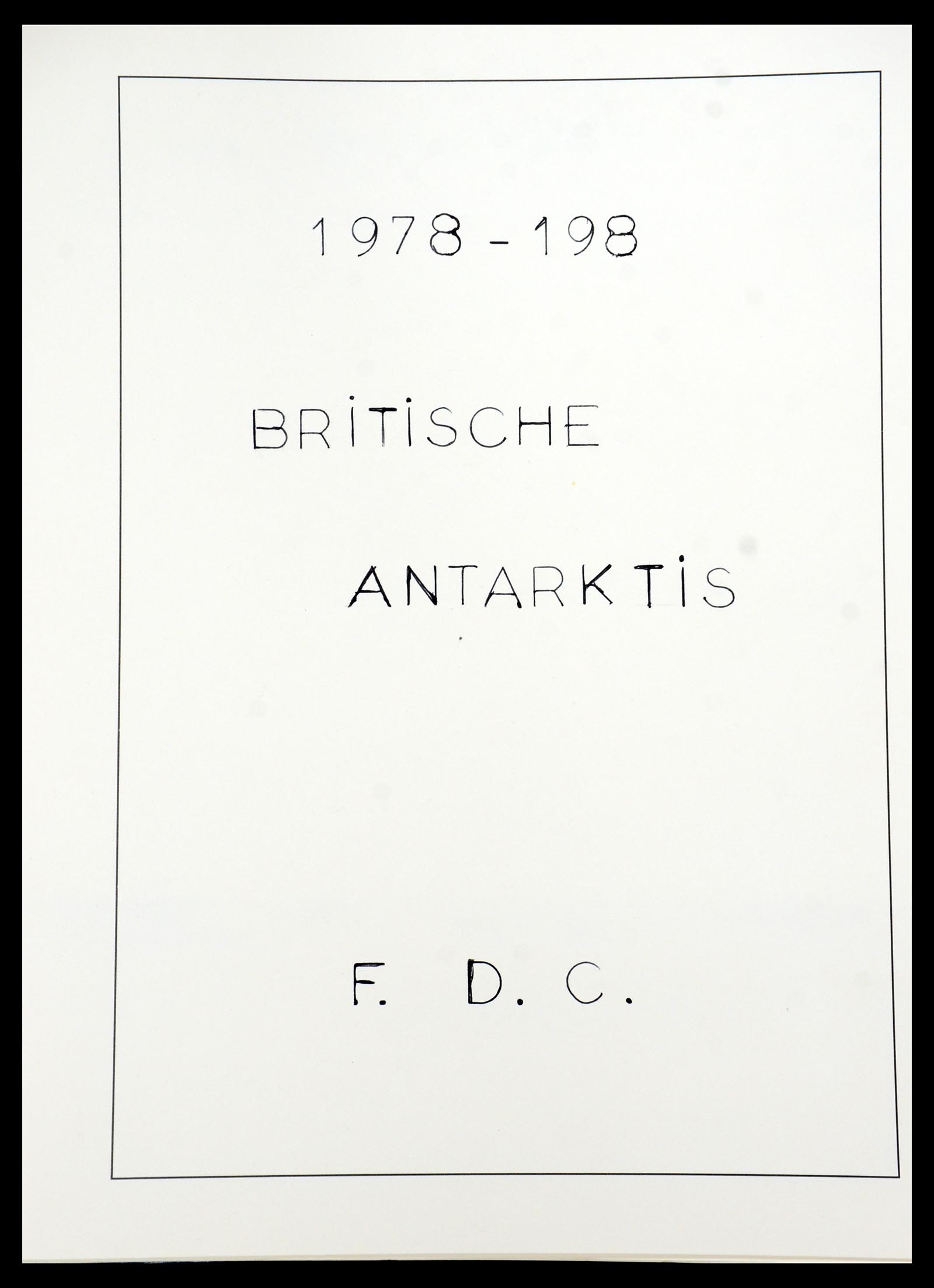 35971 036 - Postzegelverzameling 35971 Brits Antarctica 1963-2003.