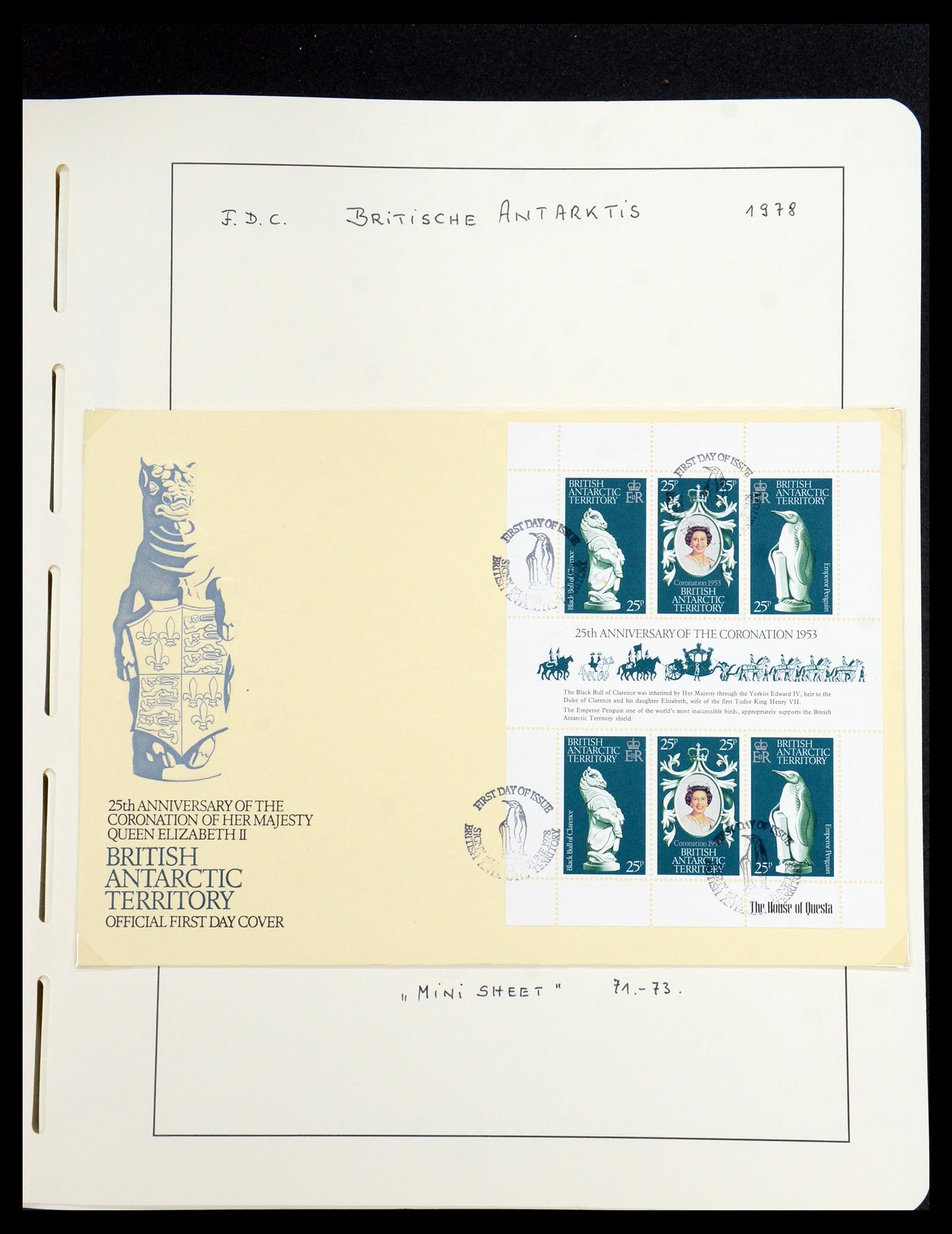 35971 038 - Postzegelverzameling 35971 Brits Antarctica 1963-2003.