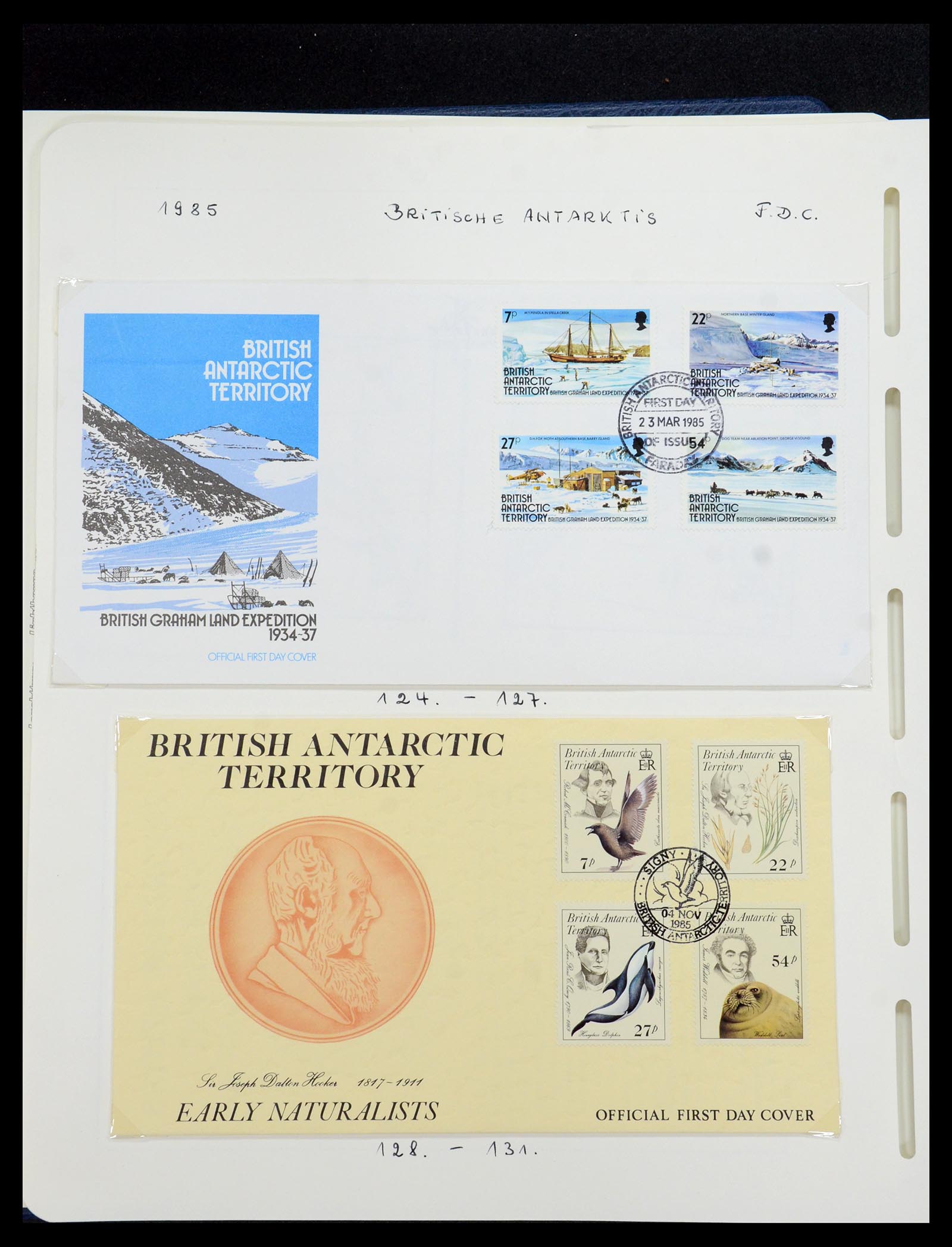 35971 045 - Postzegelverzameling 35971 Brits Antarctica 1963-2003.