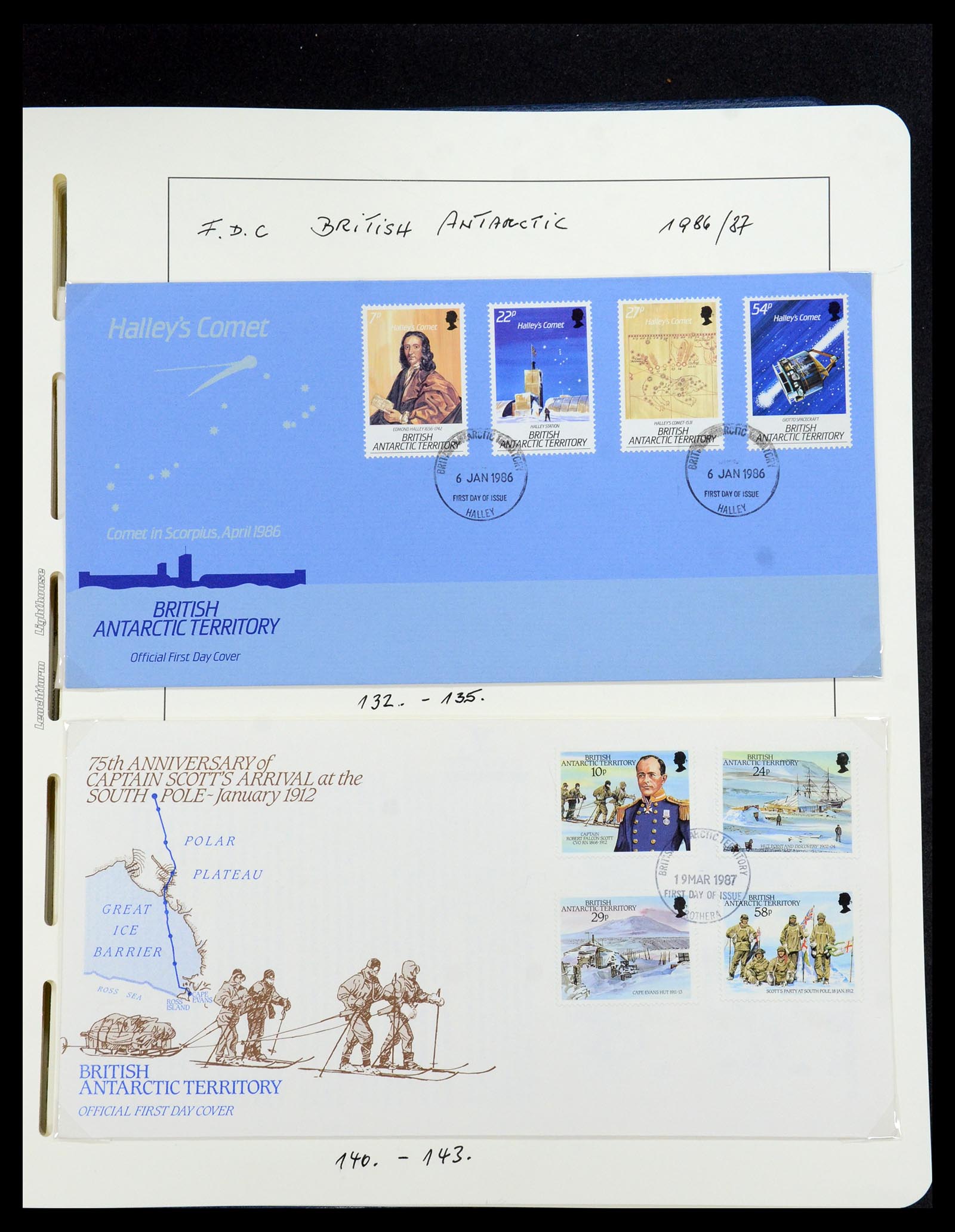 35971 046 - Postzegelverzameling 35971 Brits Antarctica 1963-2003.