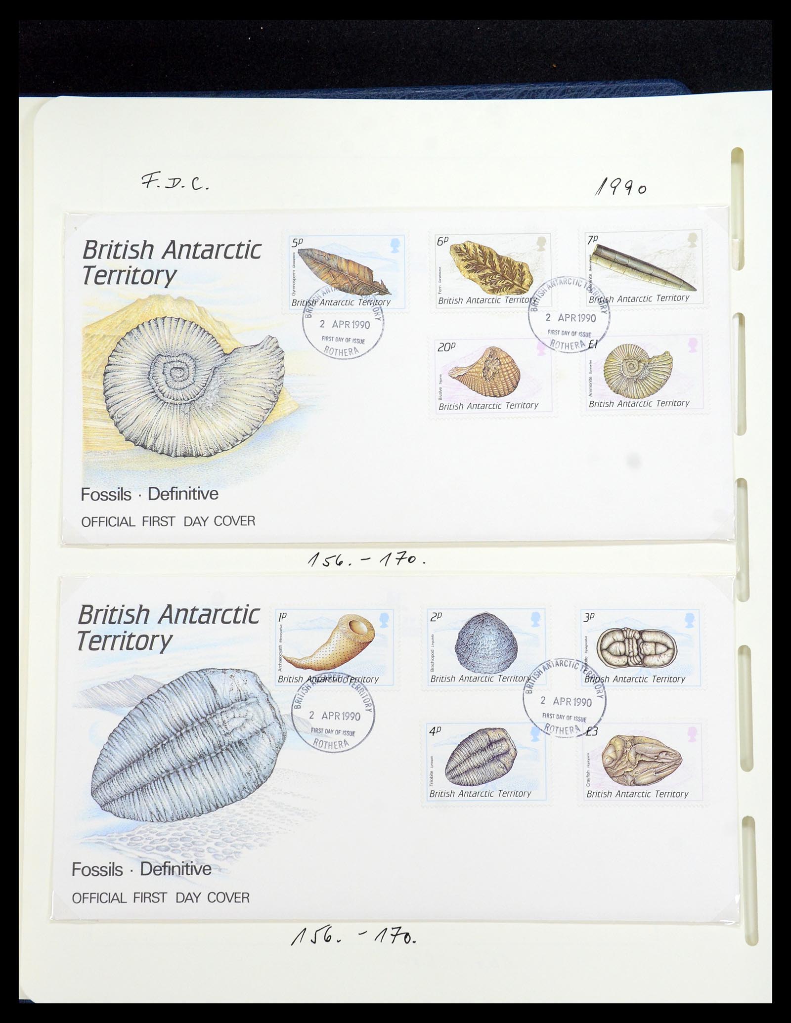 35971 049 - Postzegelverzameling 35971 Brits Antarctica 1963-2003.