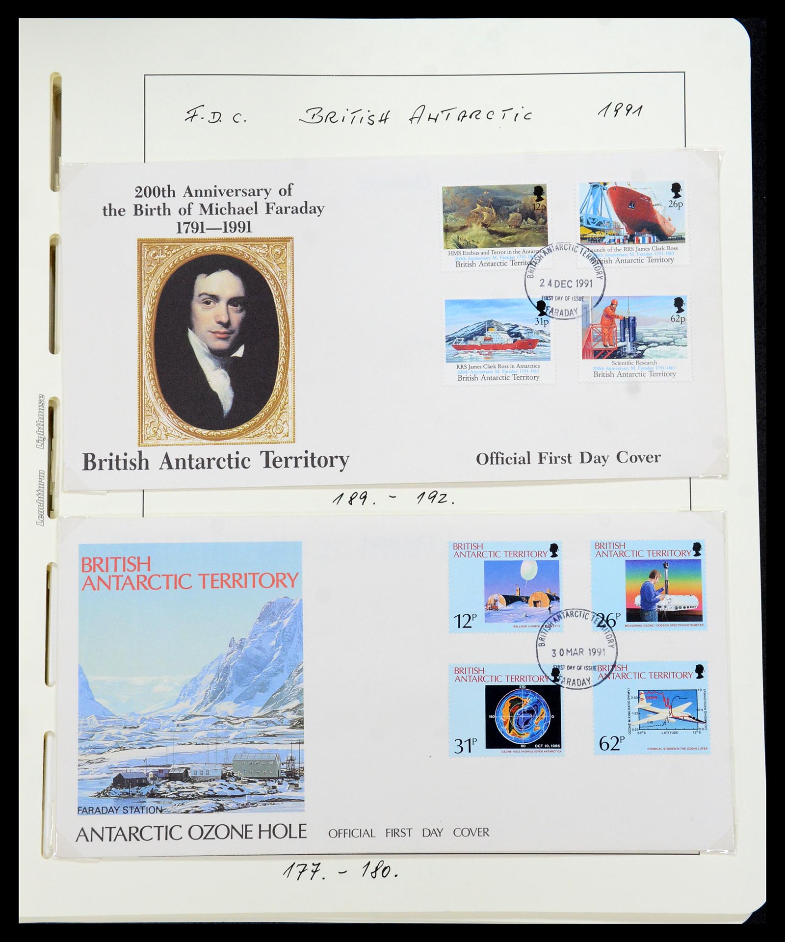 35971 052 - Postzegelverzameling 35971 Brits Antarctica 1963-2003.