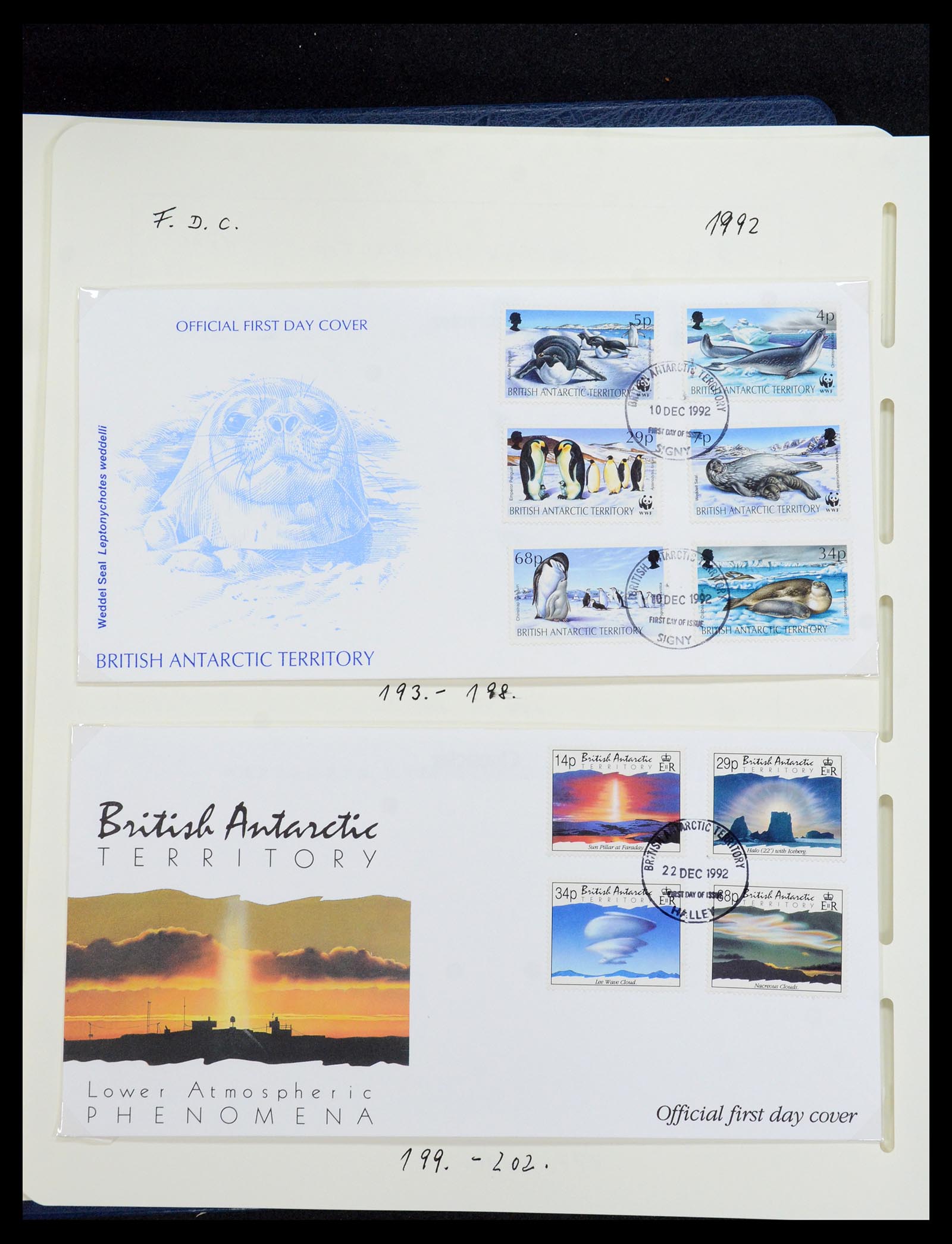 35971 053 - Postzegelverzameling 35971 Brits Antarctica 1963-2003.
