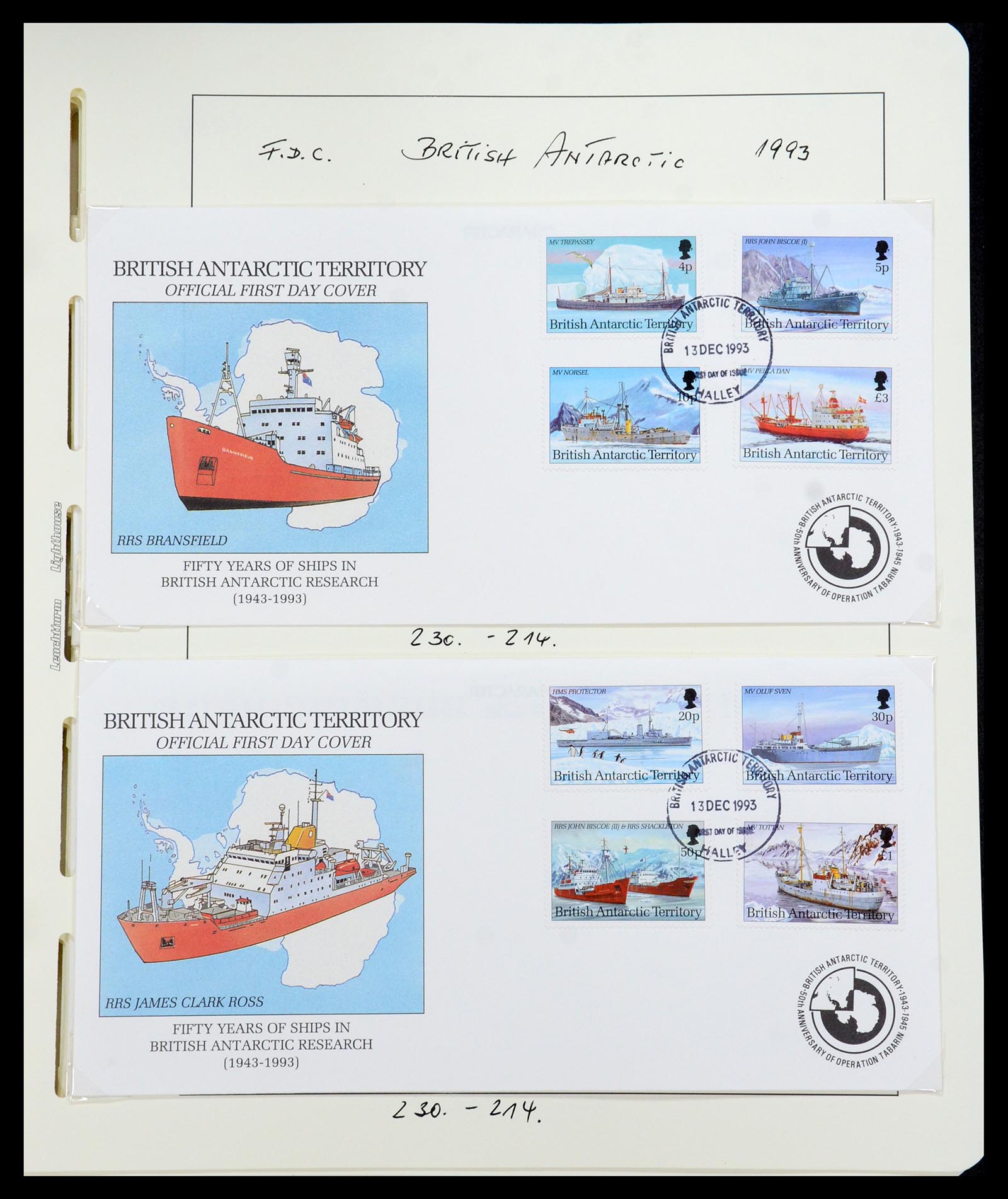 35971 054 - Postzegelverzameling 35971 Brits Antarctica 1963-2003.