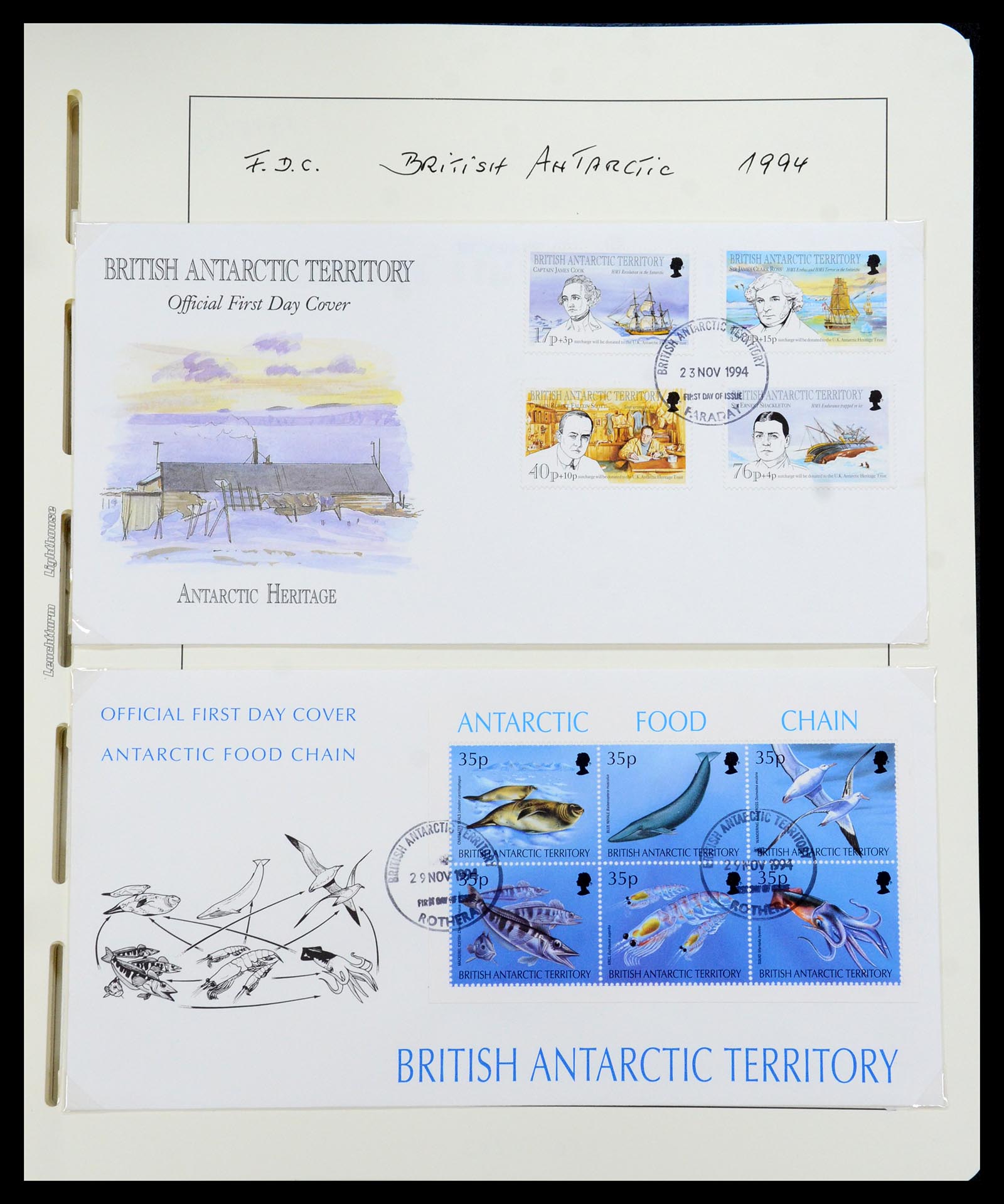 35971 056 - Postzegelverzameling 35971 Brits Antarctica 1963-2003.