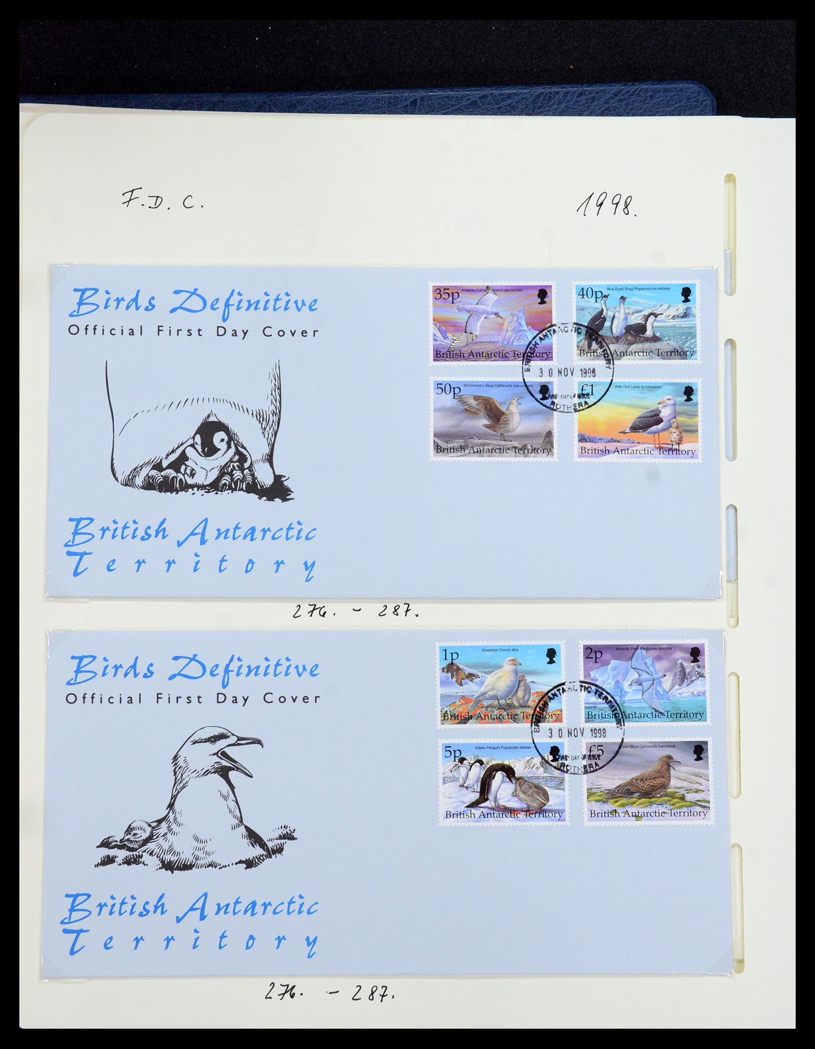35971 061 - Stamp collection 35971 British Antarctic Territory 1963-2003.