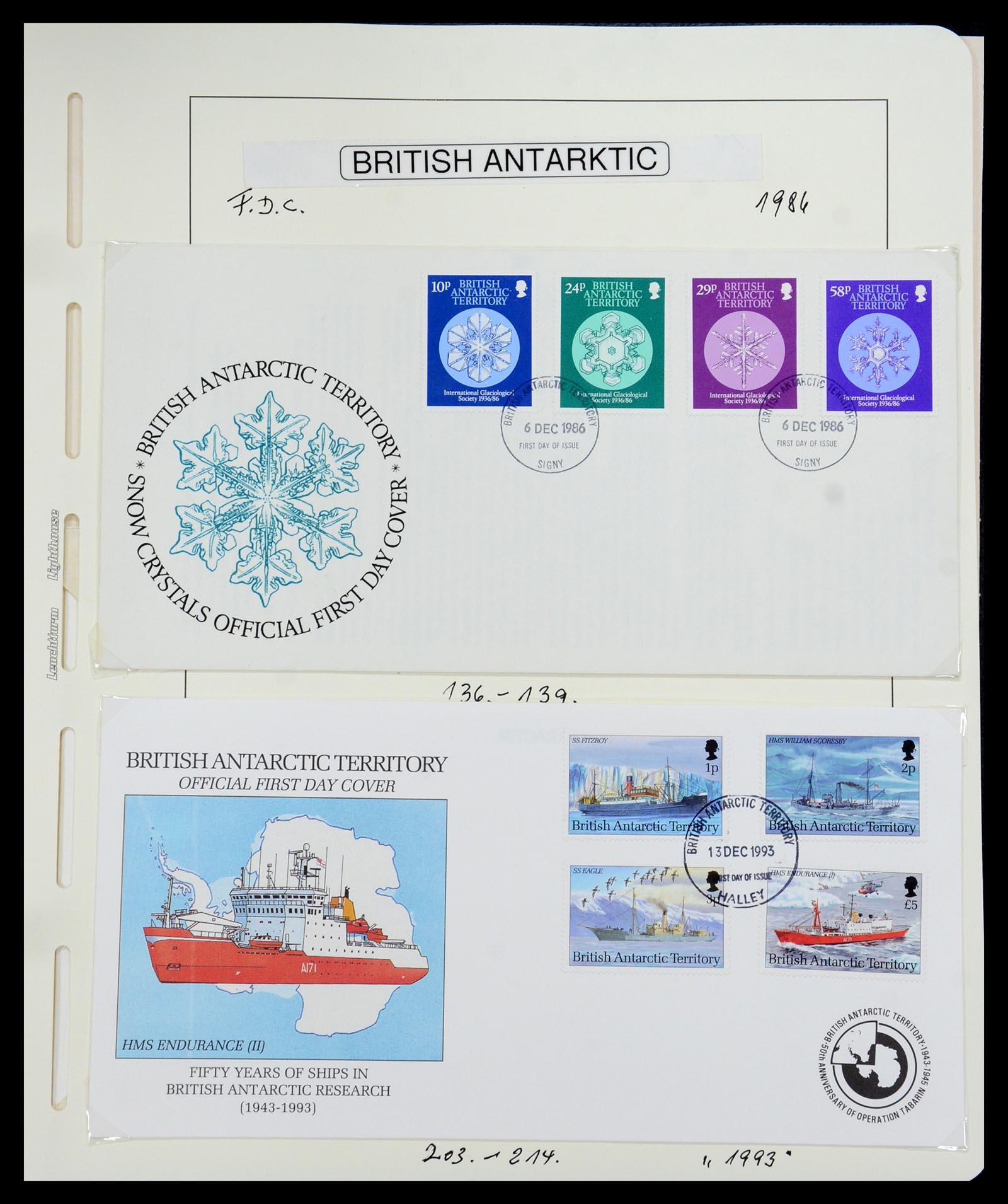 35971 064 - Stamp collection 35971 British Antarctic Territory 1963-2003.