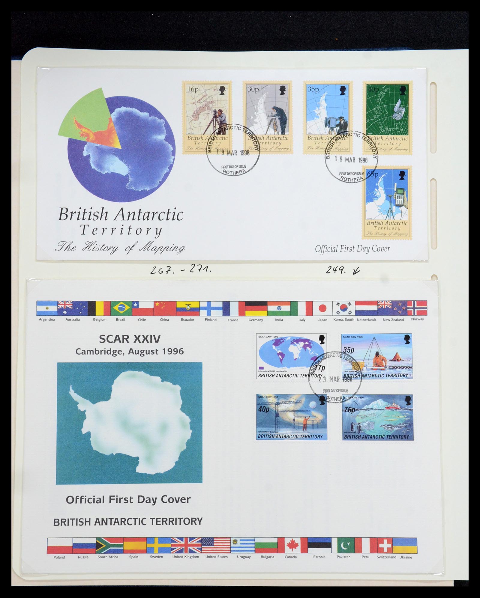 35971 065 - Stamp collection 35971 British Antarctic Territory 1963-2003.