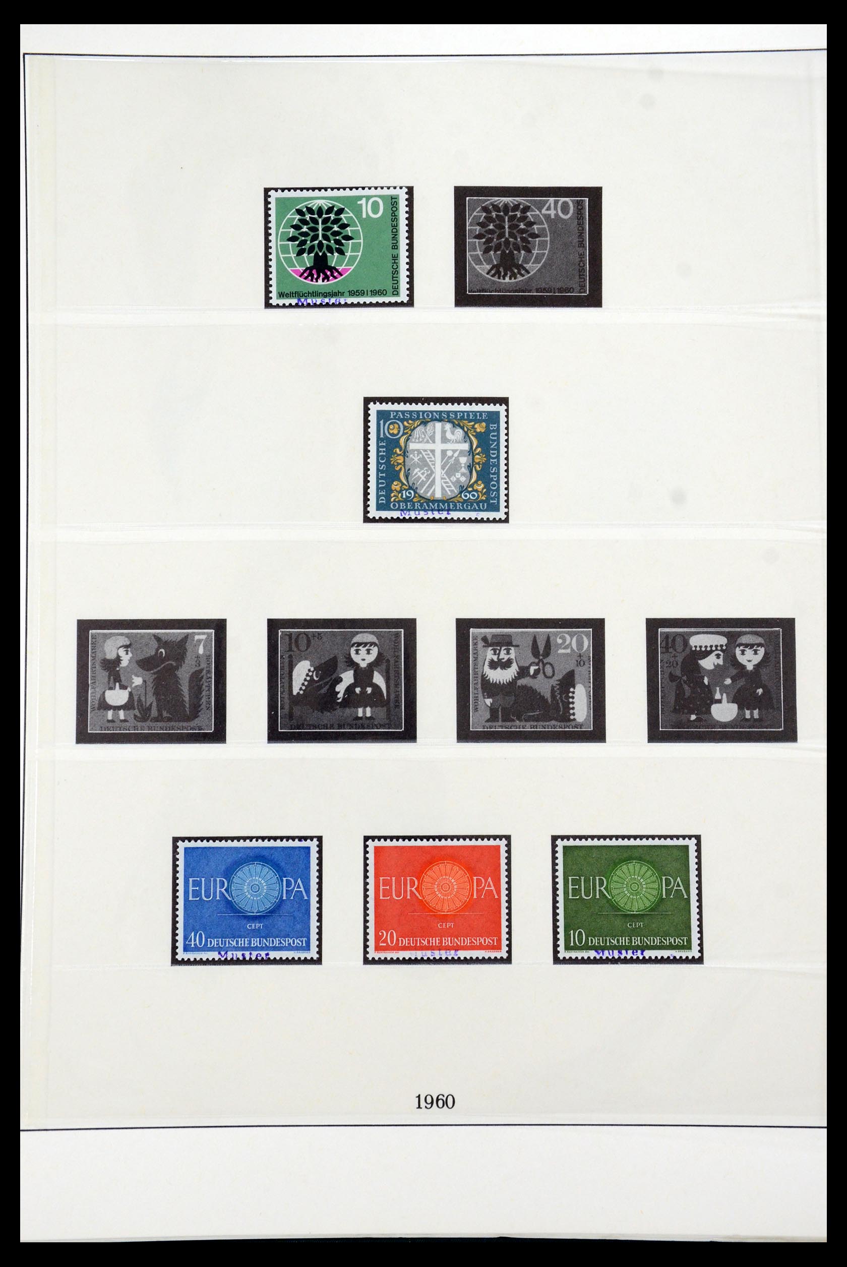 35973 014 - Stamp collection 35973 Bundespost specimen 1952-2002.