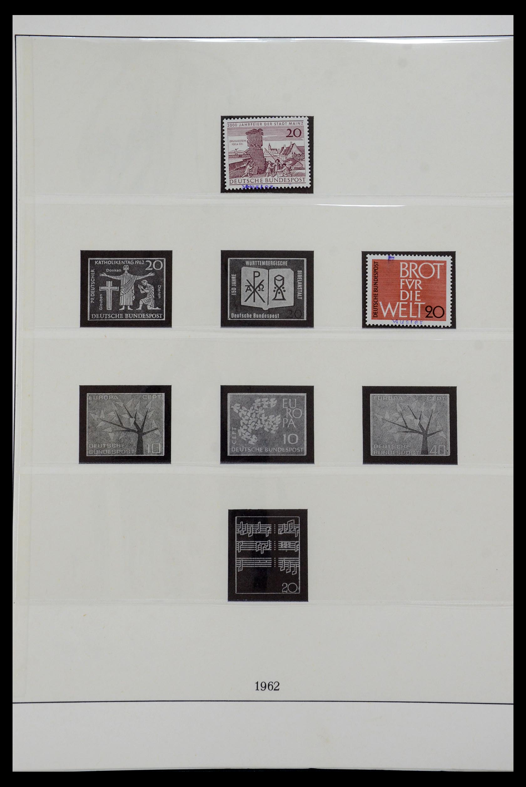 35973 018 - Stamp collection 35973 Bundespost specimen 1952-2002.