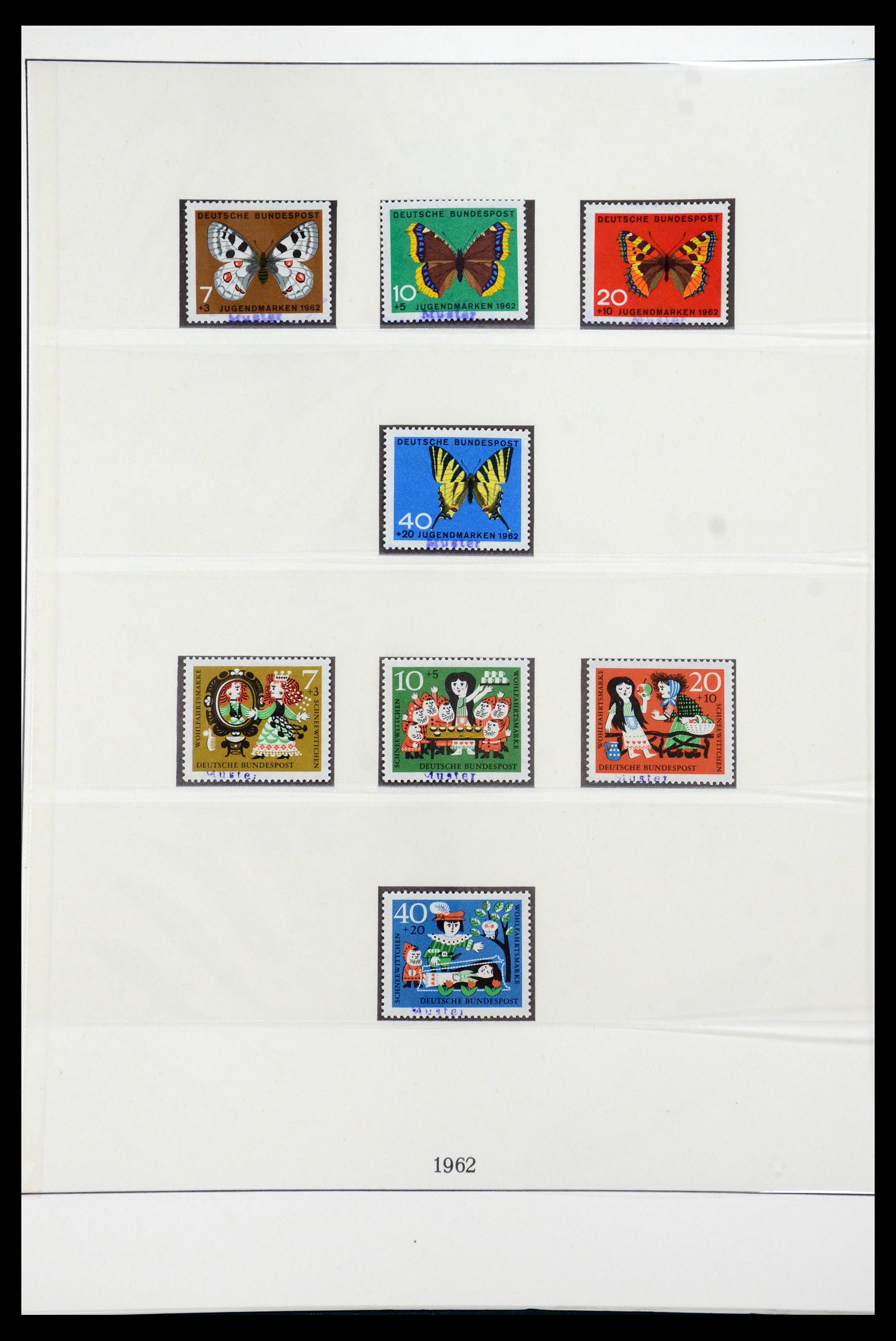35973 019 - Postzegelverzameling 35973 Bundespost specimen 1952-2002.