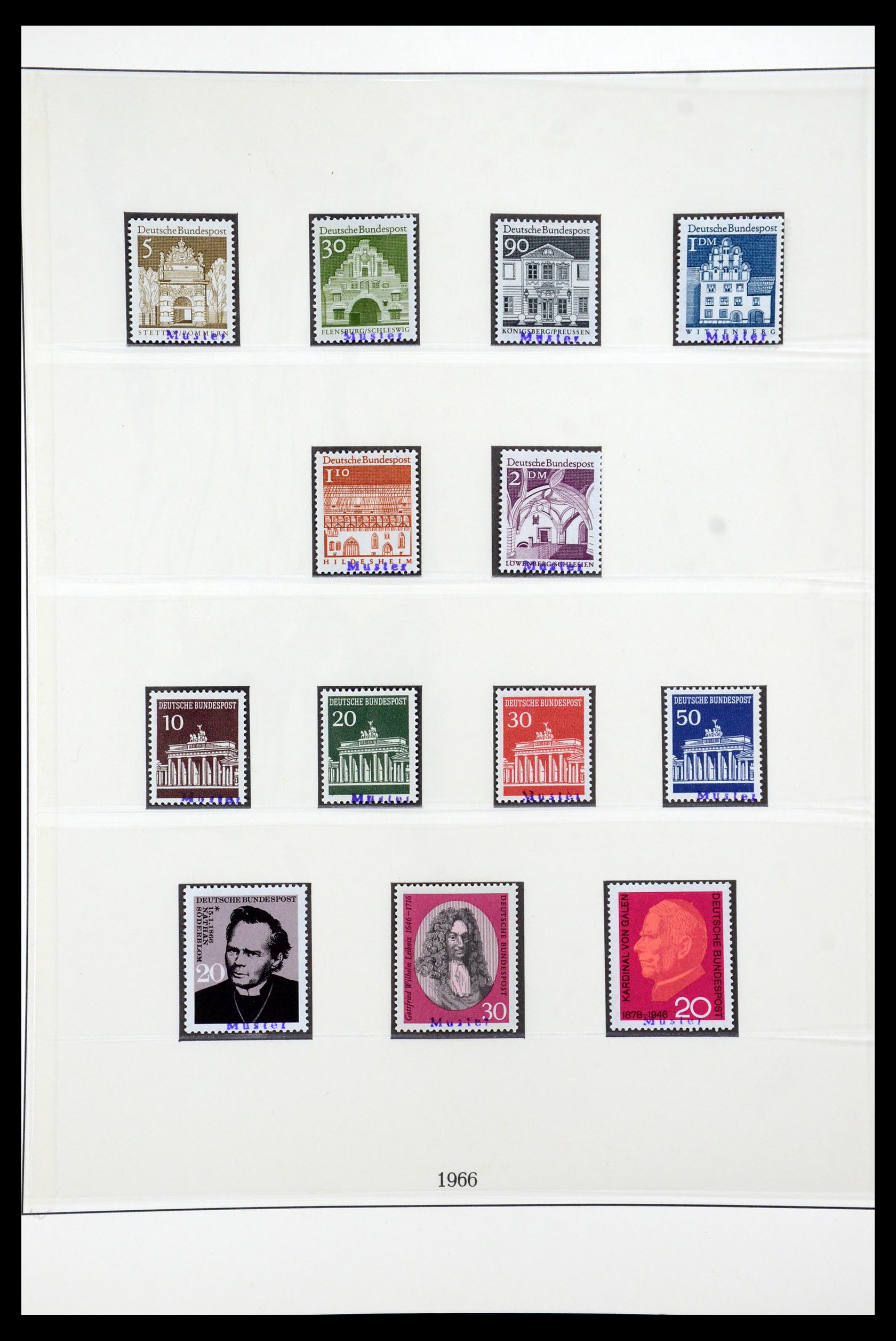 35973 026 - Stamp collection 35973 Bundespost specimen 1952-2002.
