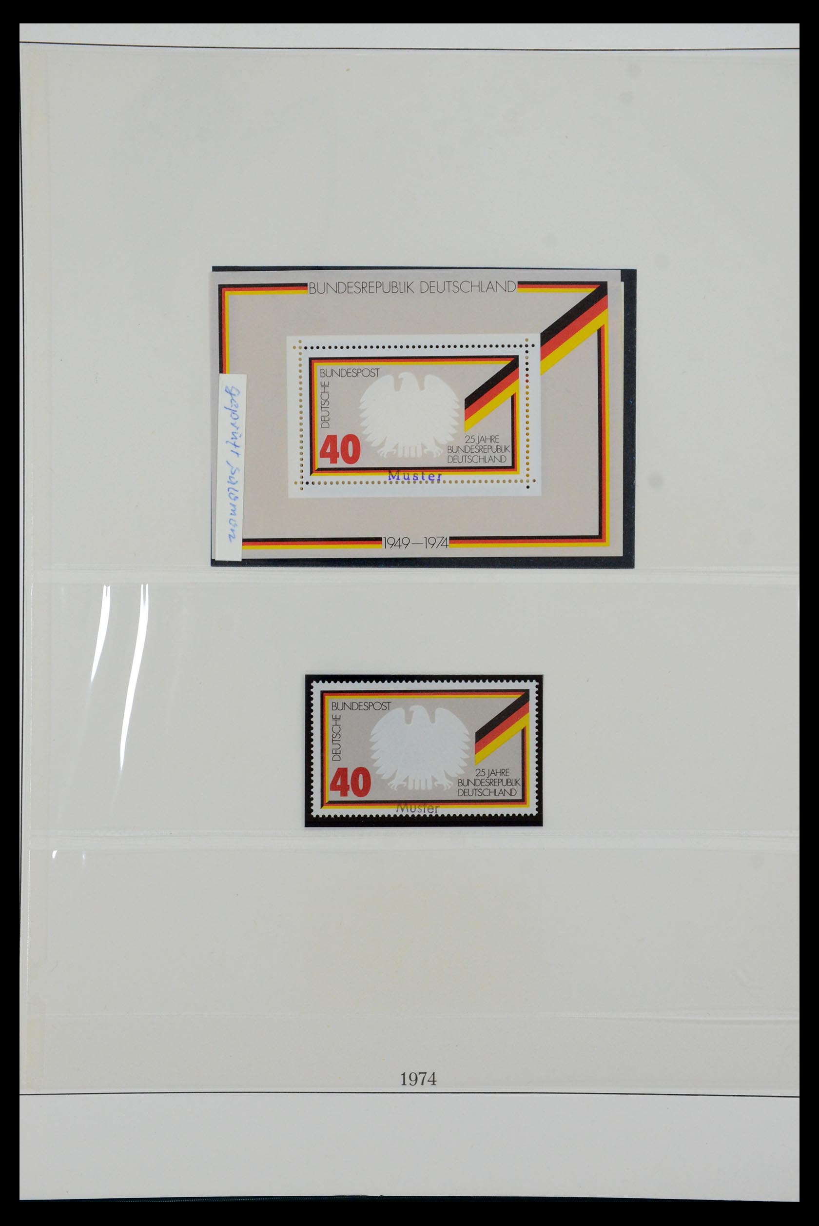 35973 065 - Postzegelverzameling 35973 Bundespost specimen 1952-2002.