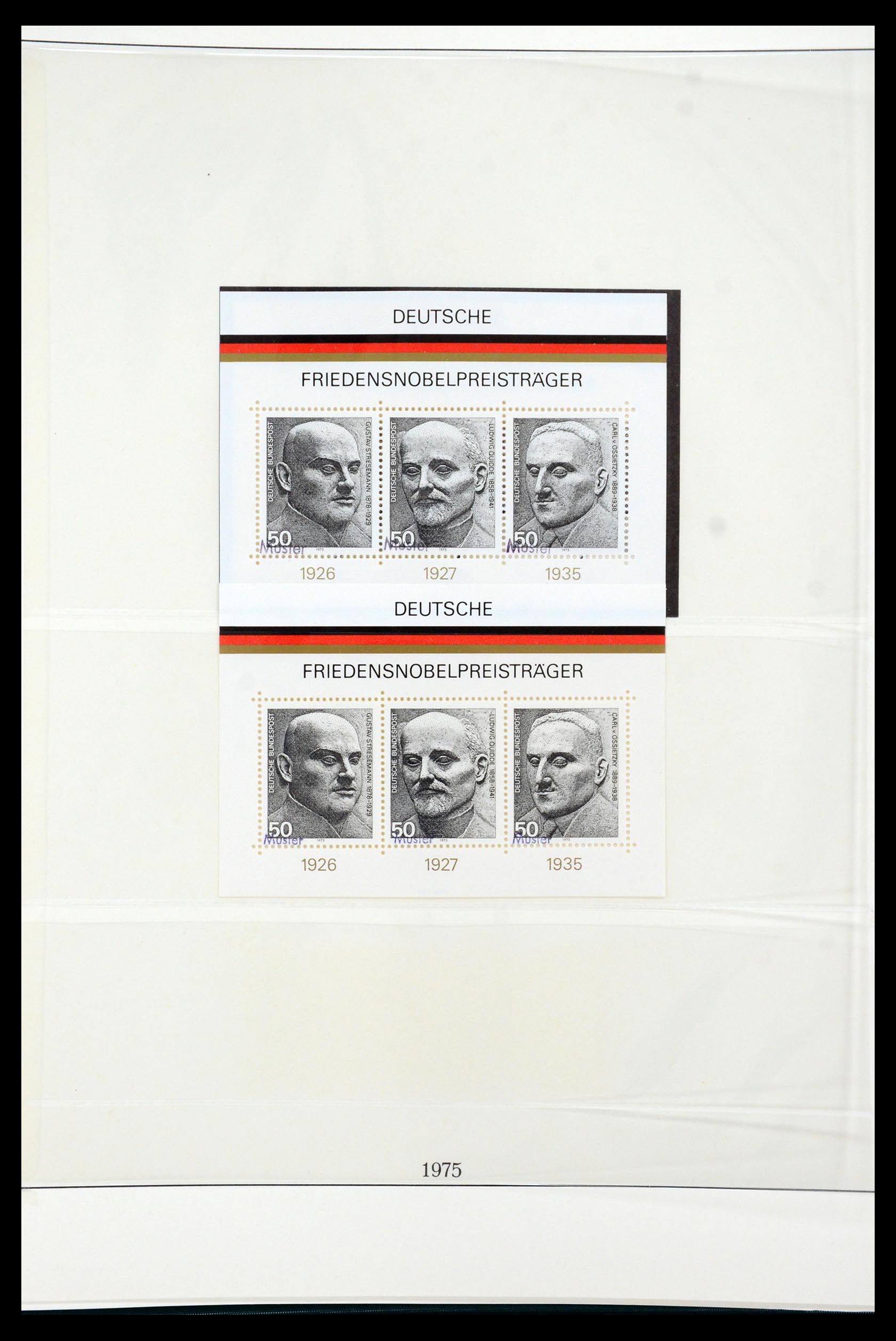 35973 070 - Postzegelverzameling 35973 Bundespost specimen 1952-2002.