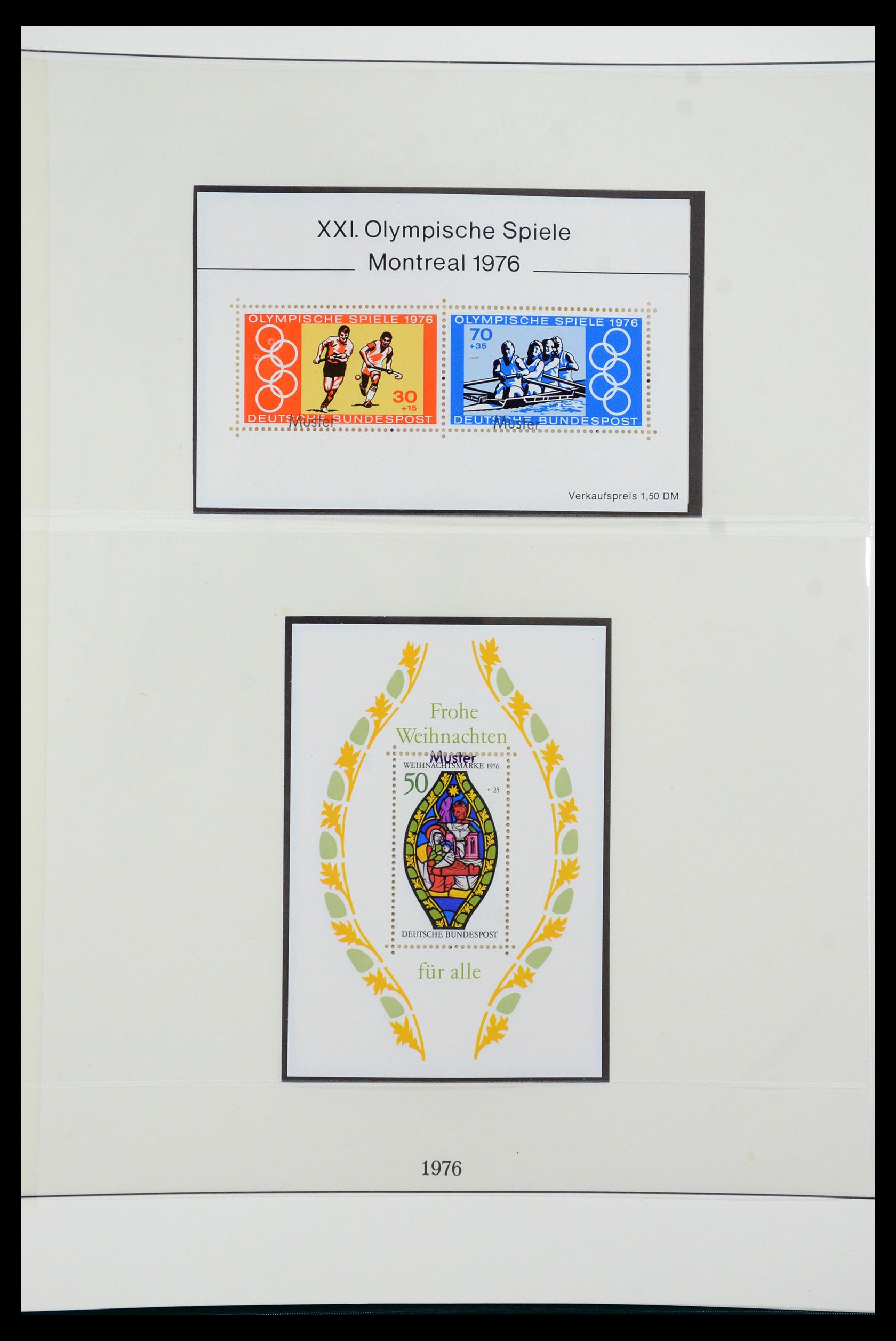 35973 074 - Postzegelverzameling 35973 Bundespost specimen 1952-2002.