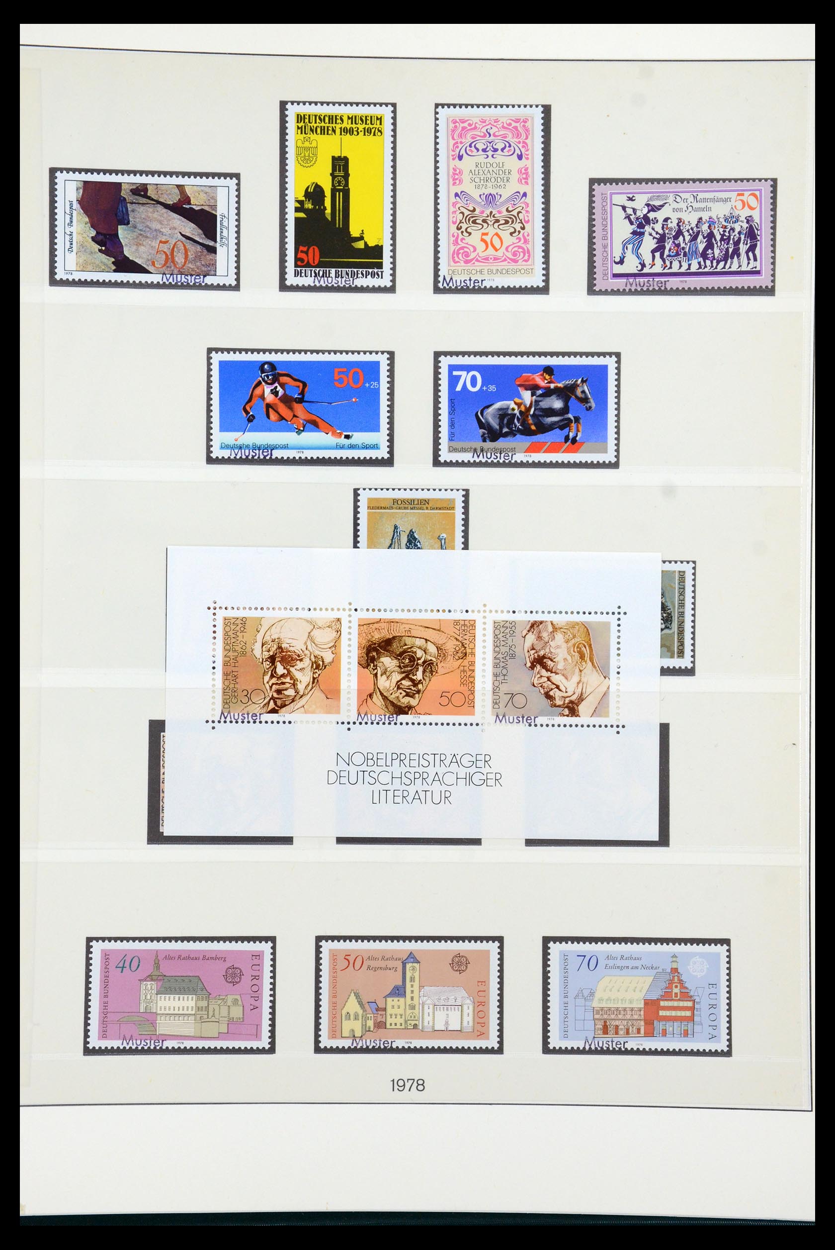 35973 082 - Stamp collection 35973 Bundespost specimen 1952-2002.