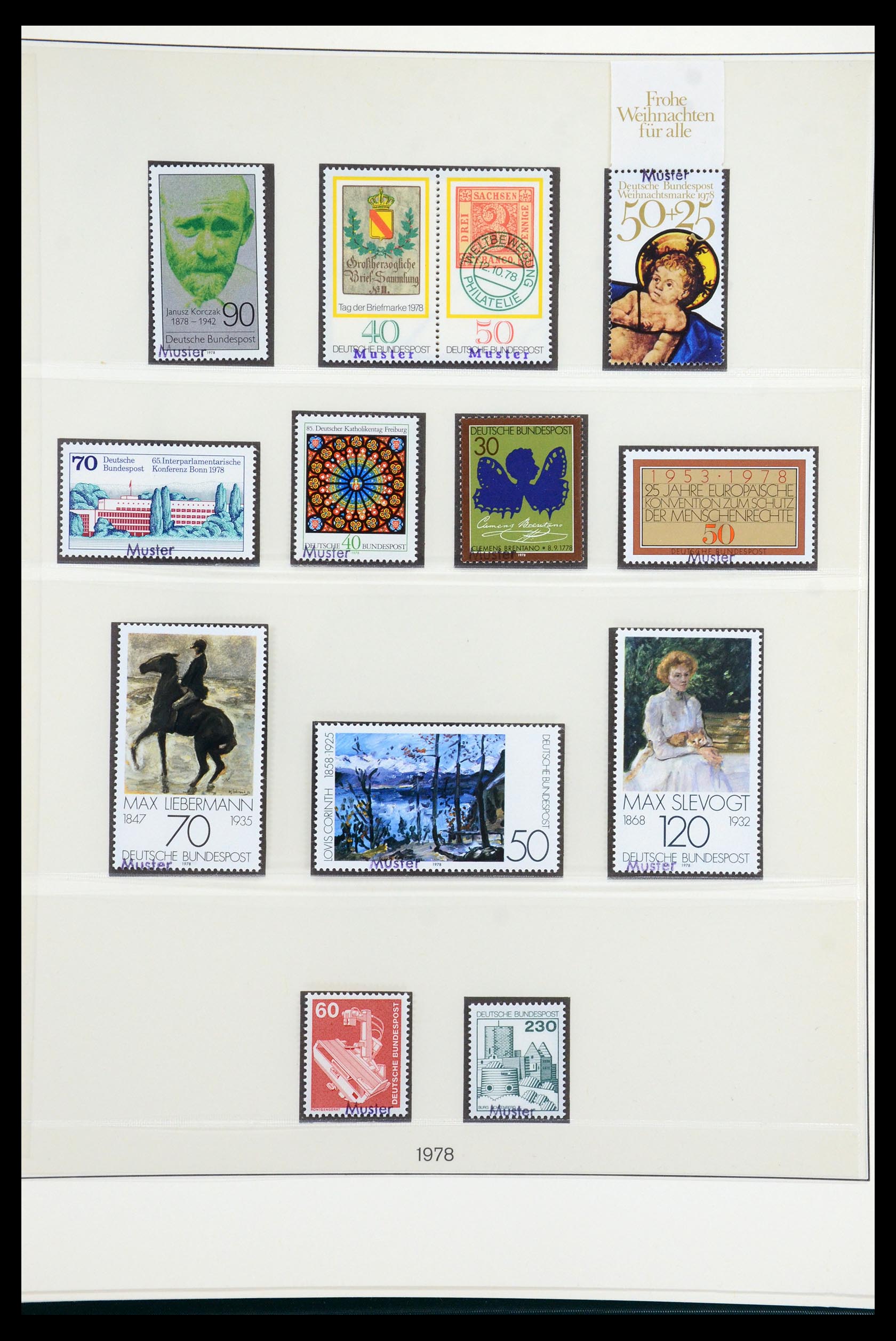 35973 083 - Stamp collection 35973 Bundespost specimen 1952-2002.