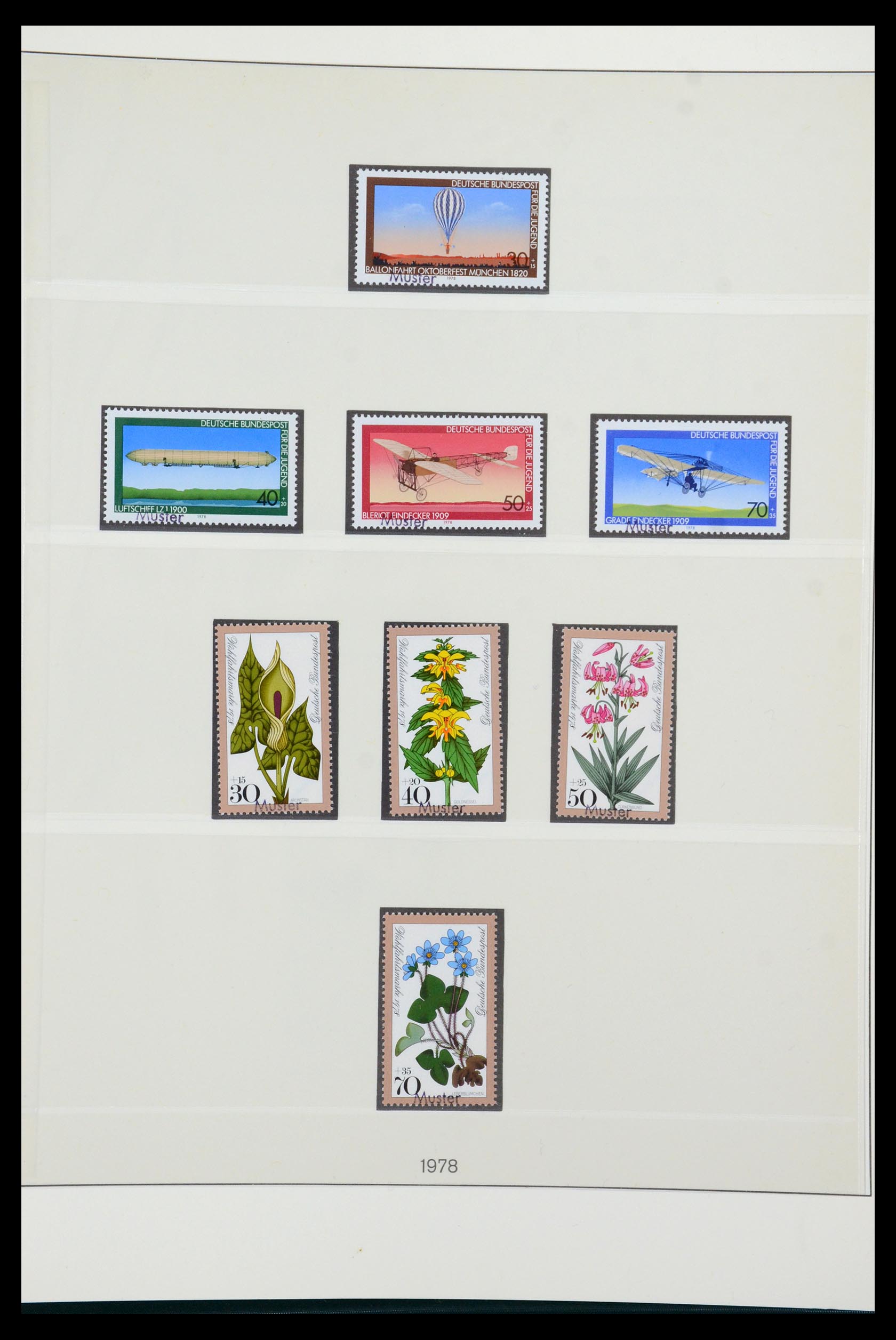 35973 084 - Postzegelverzameling 35973 Bundespost specimen 1952-2002.
